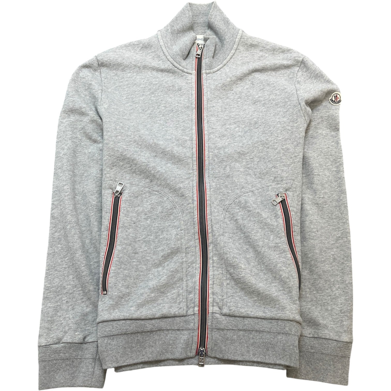 Men's Maglia Cardigan Track Jacket Grey Size XL