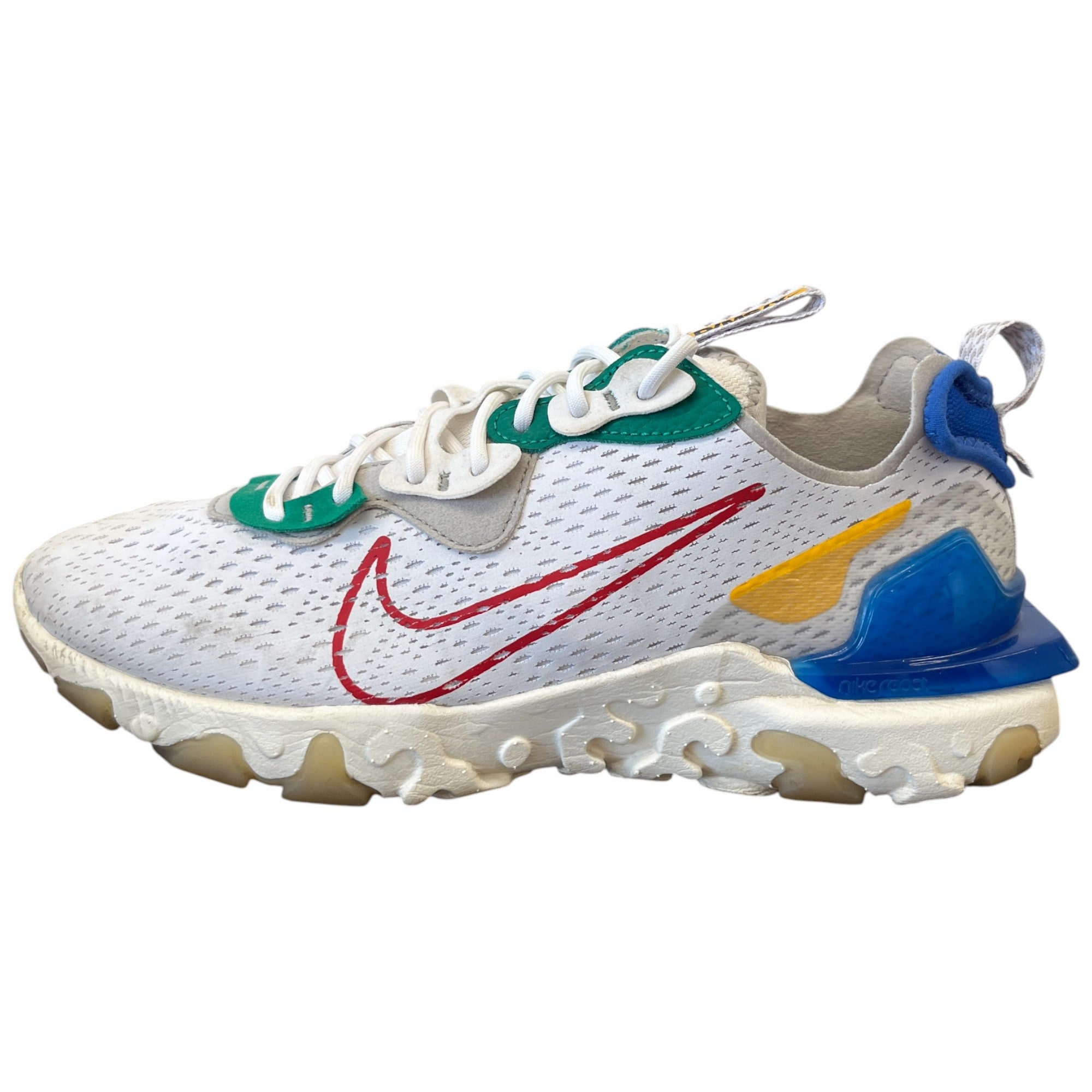 Men's React Vision Low Trainers White Size EU 42.5 / UK 8.5