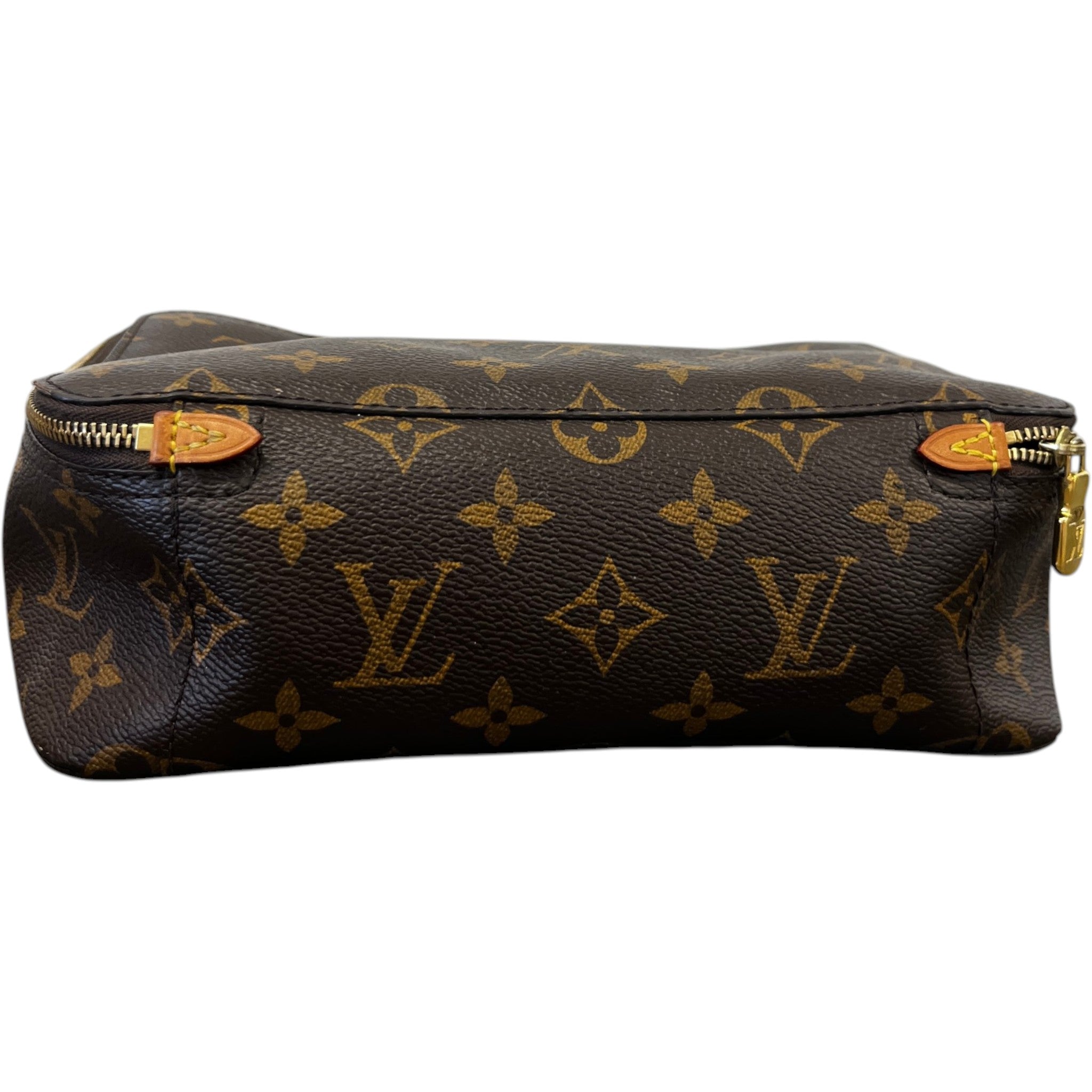 Women's Monogram Toiletry Bag Brown
