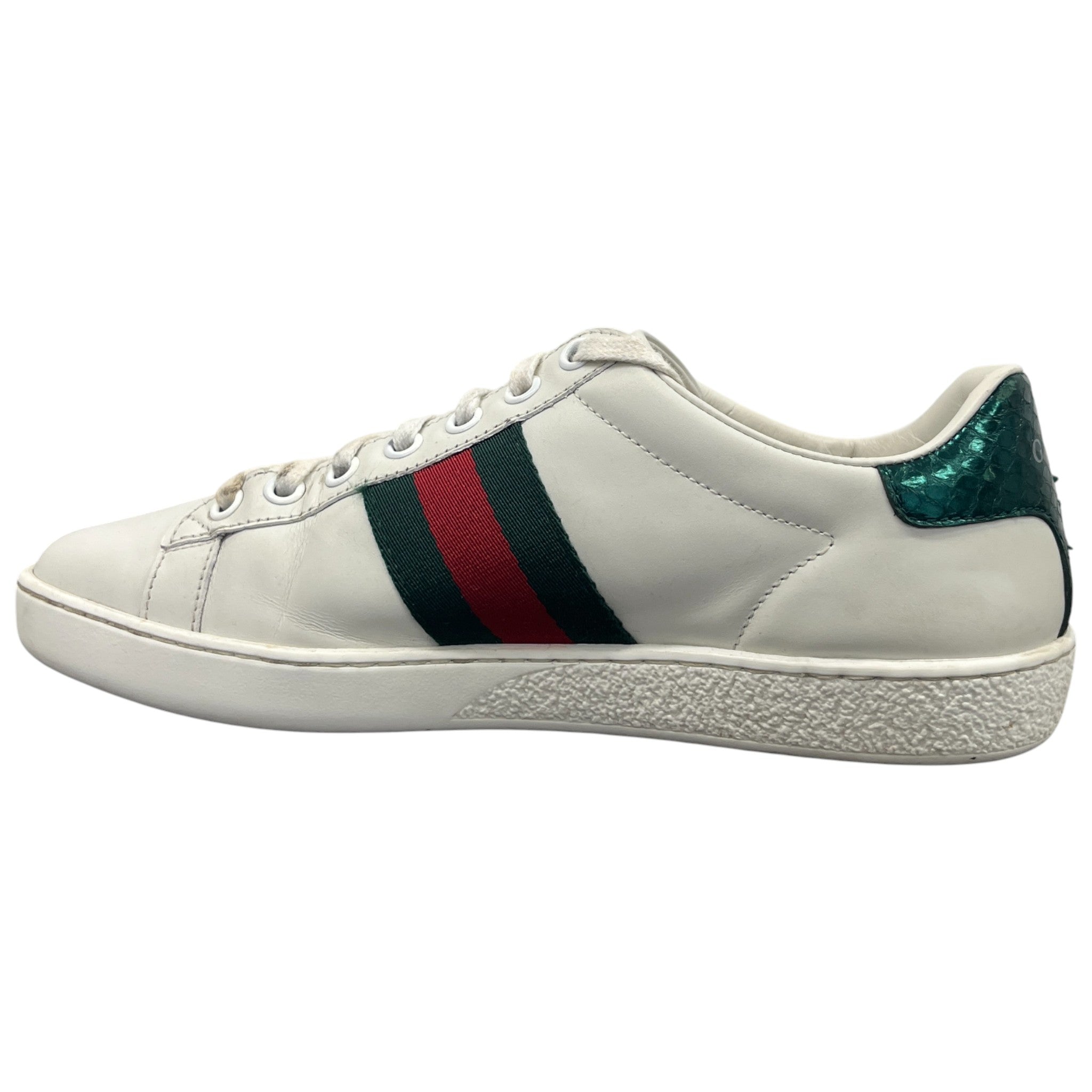 Women's Ace Stripe Low Trainers White Size EU 35.5 / UK 2.5