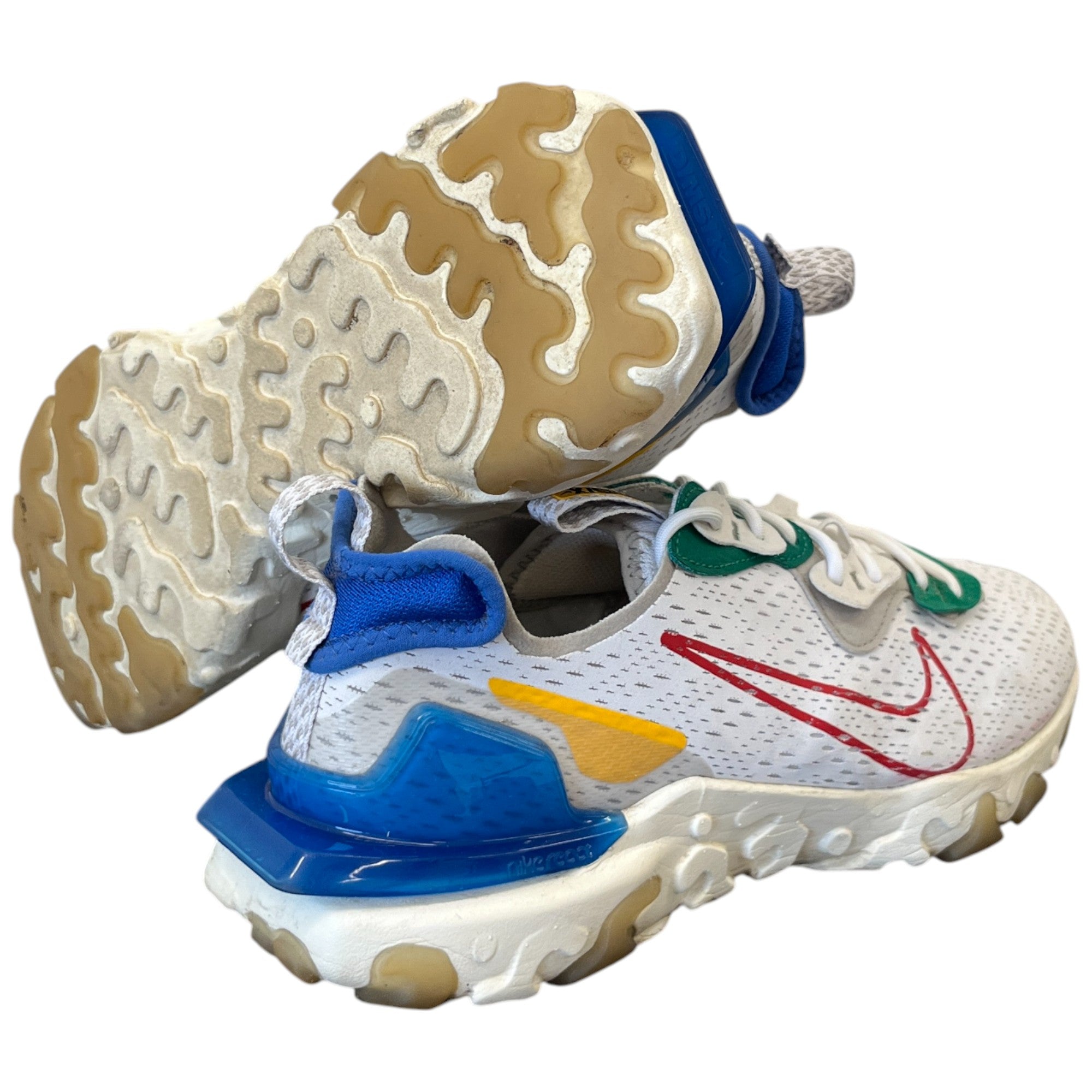 Men's React Vision Low Trainers White Size EU 42.5 / UK 8.5