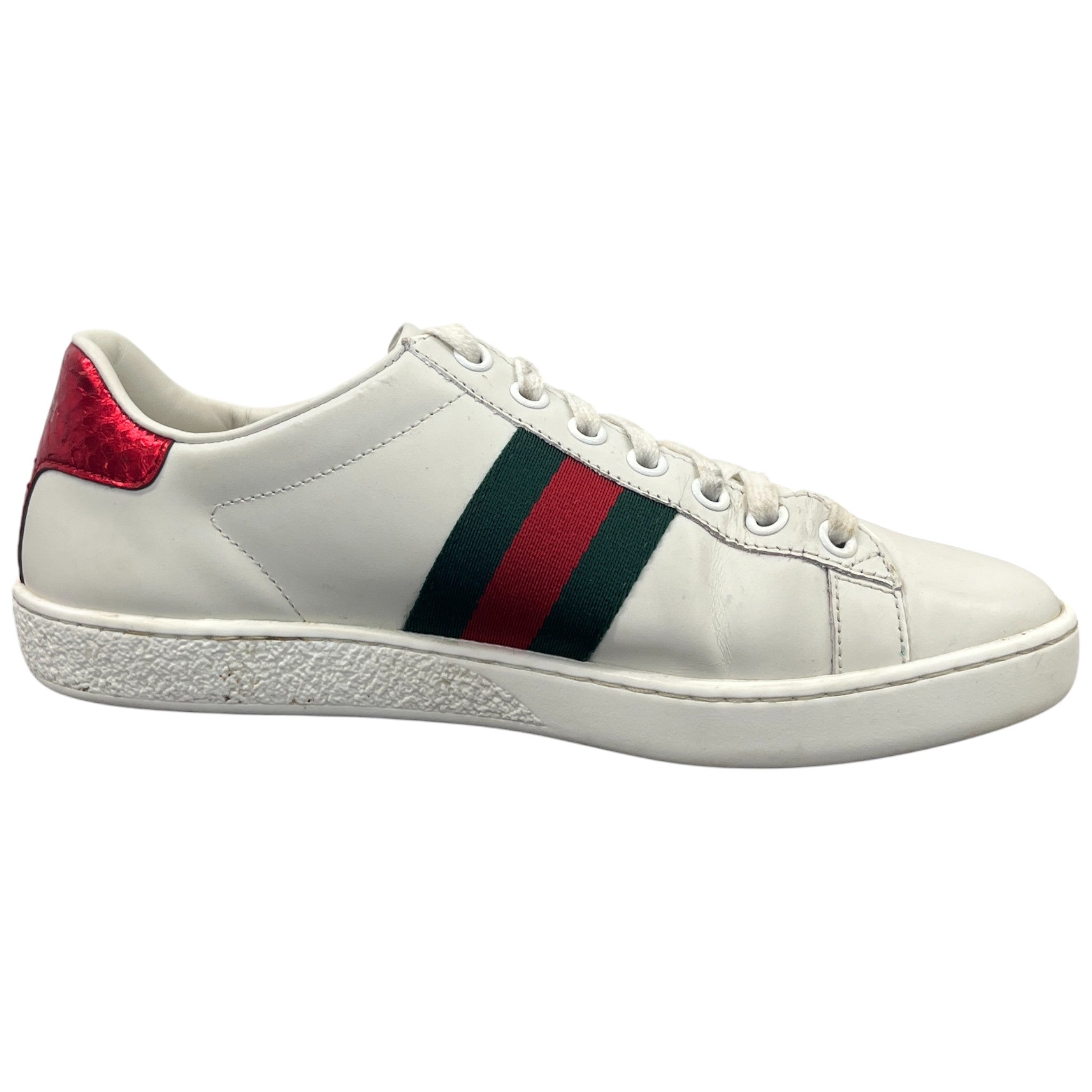 Women's Ace Stripe Low Trainers White Size EU 35.5 / UK 2.5