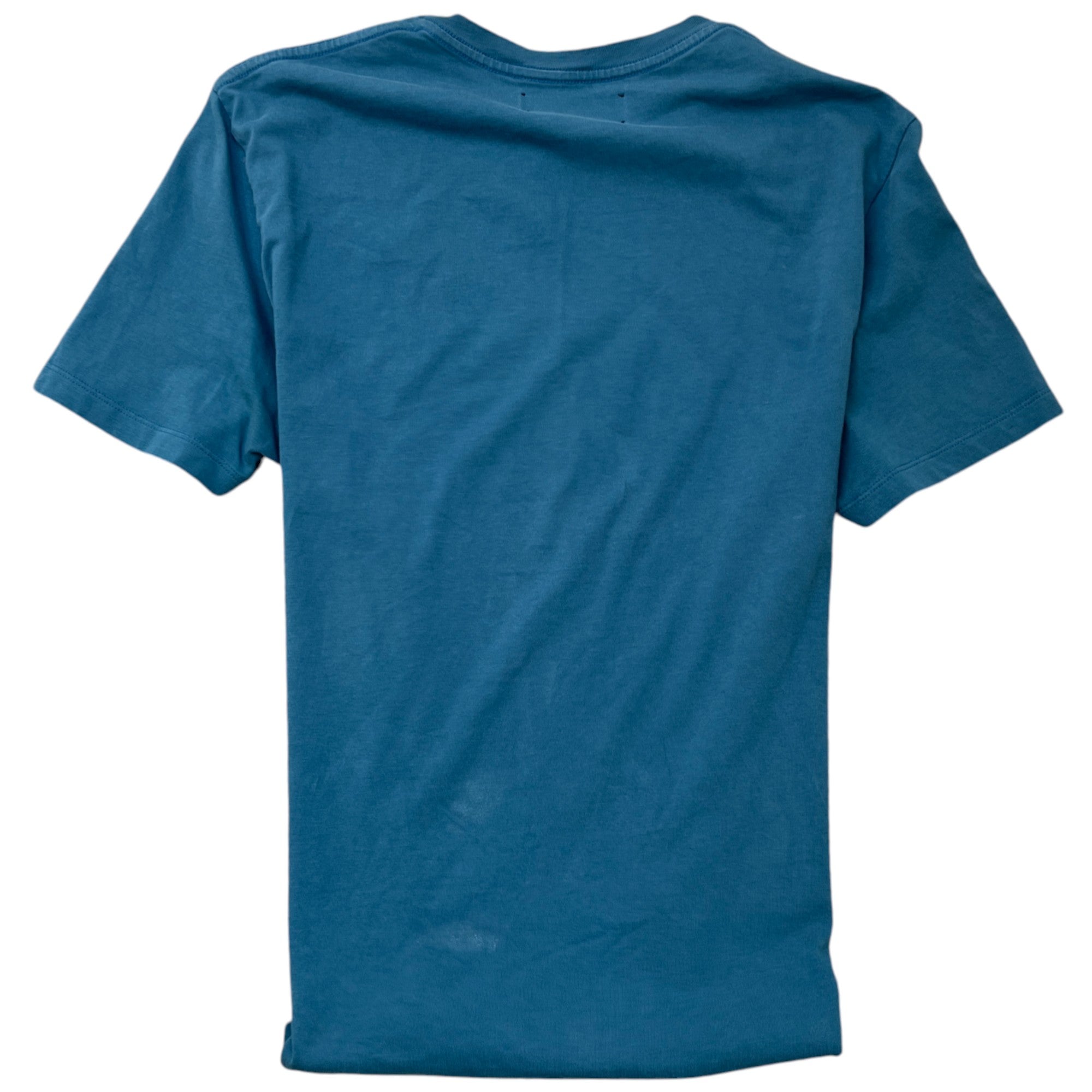 Men's Logo Print T-Shirt Blue Size IT 46 / UK S