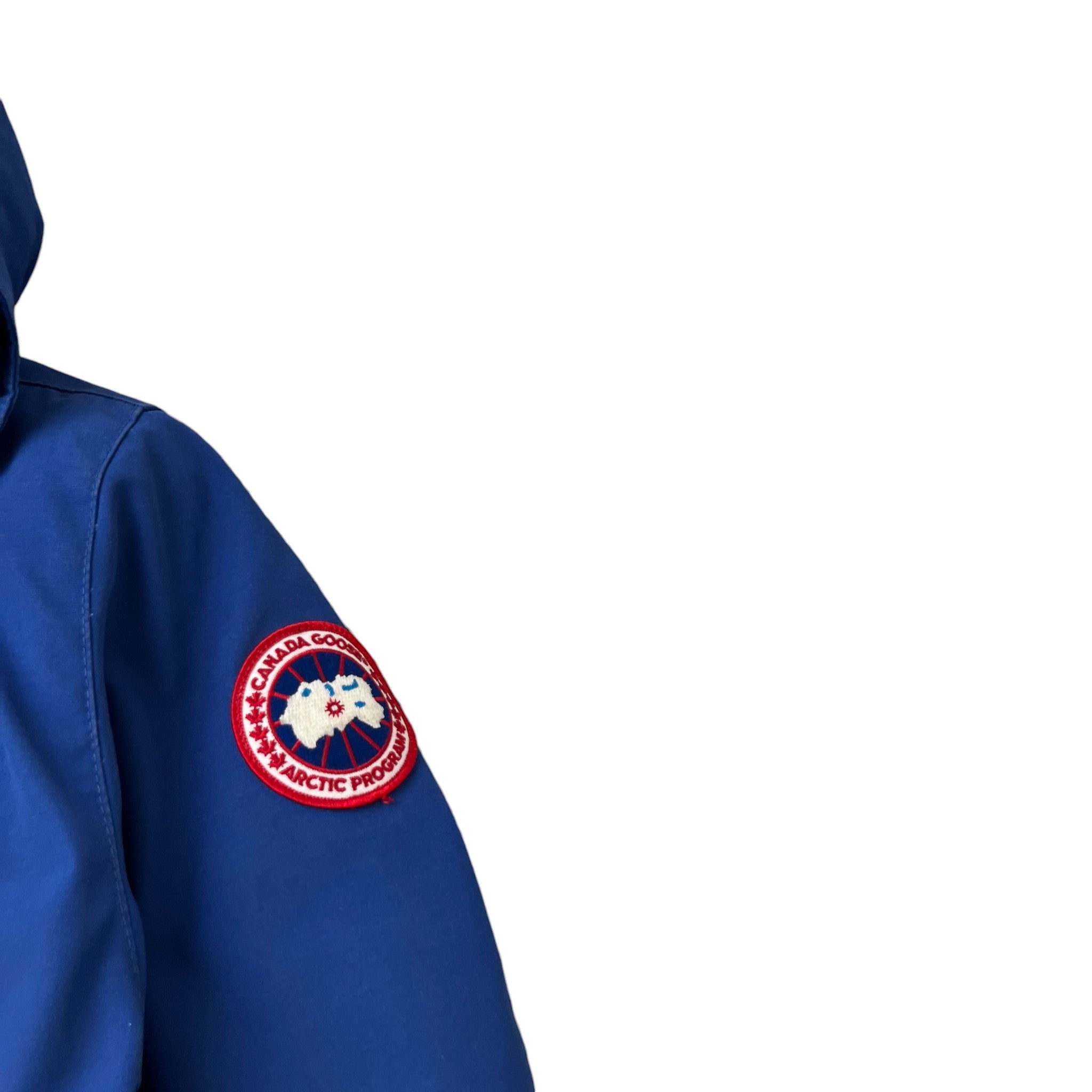 Women's Victoria Parka Down Jacket Blue Size M