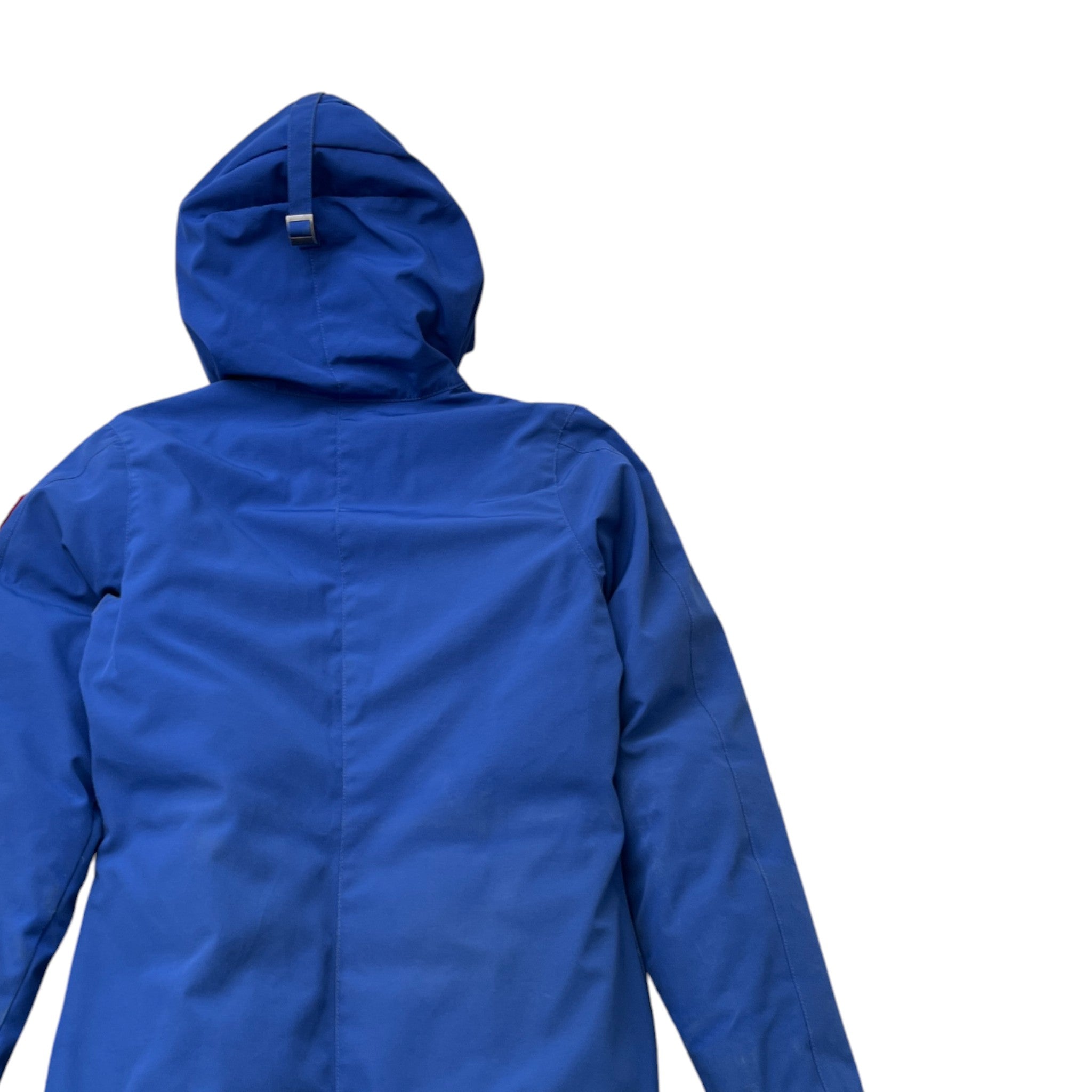 Women's Victoria Parka Down Jacket Blue Size M