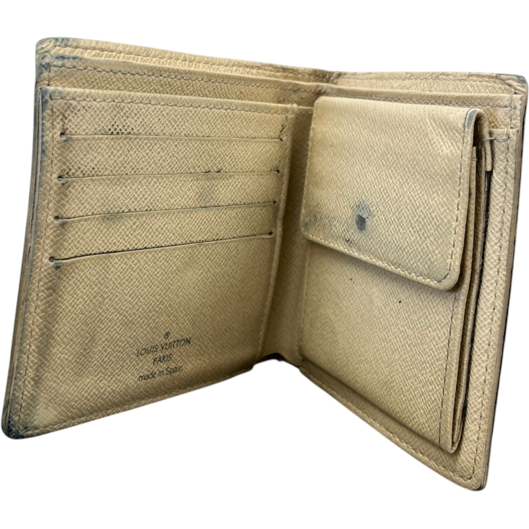 Women's Damier Azur Portefeuille Marco Wallet Cream