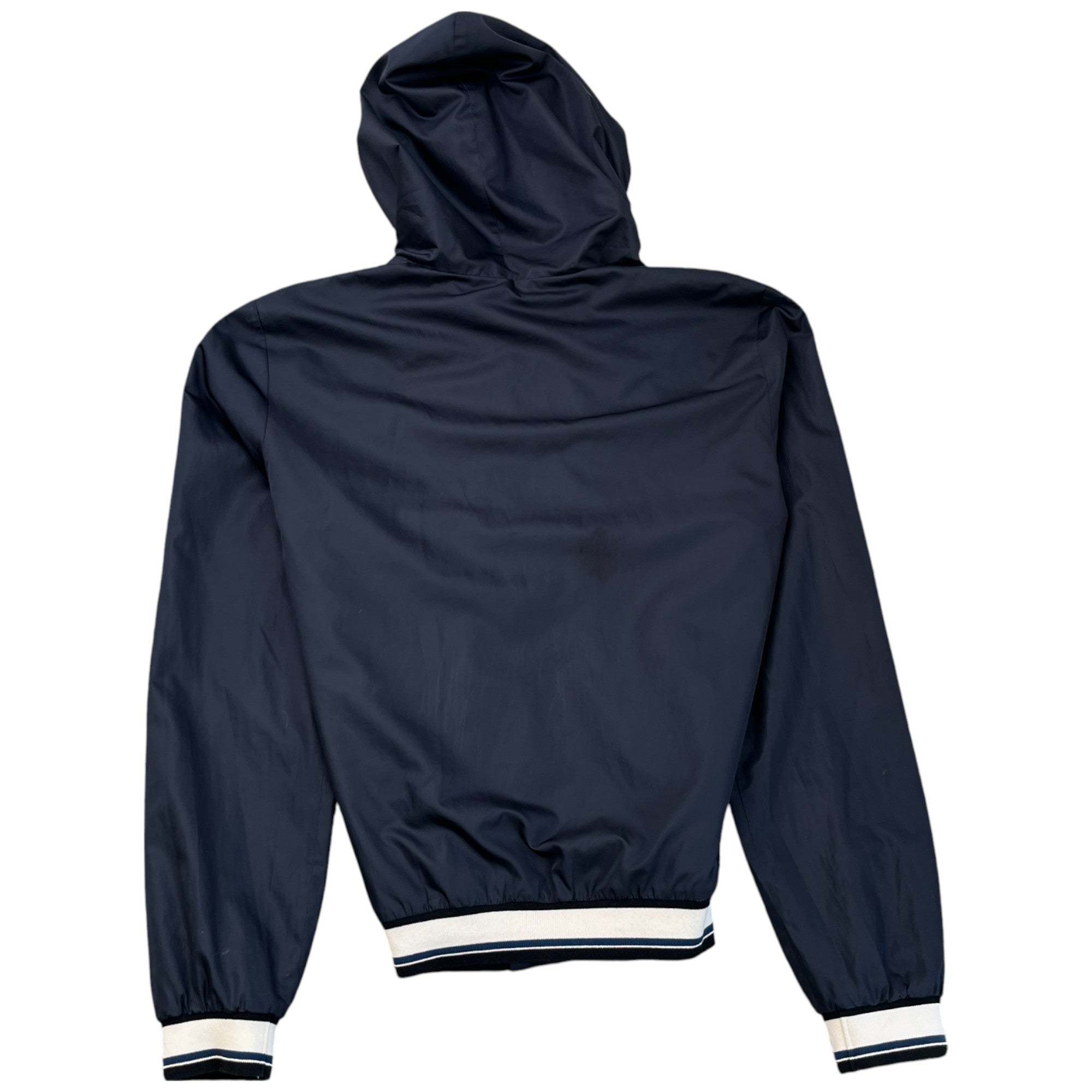 Men's Plaque Logo Jacket Navy Size IT 52 / XL