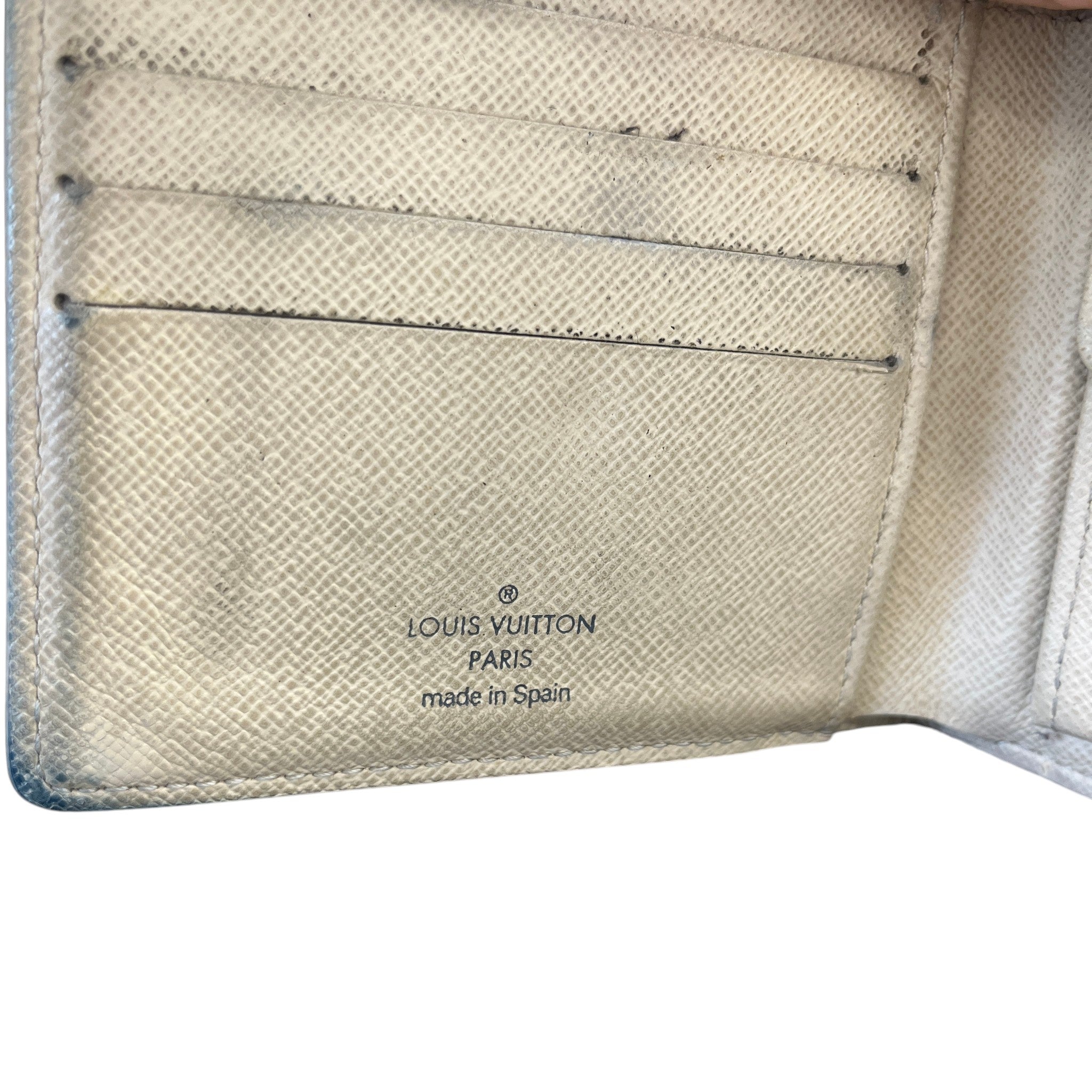 Women's Damier Azur Portefeuille Marco Wallet Cream