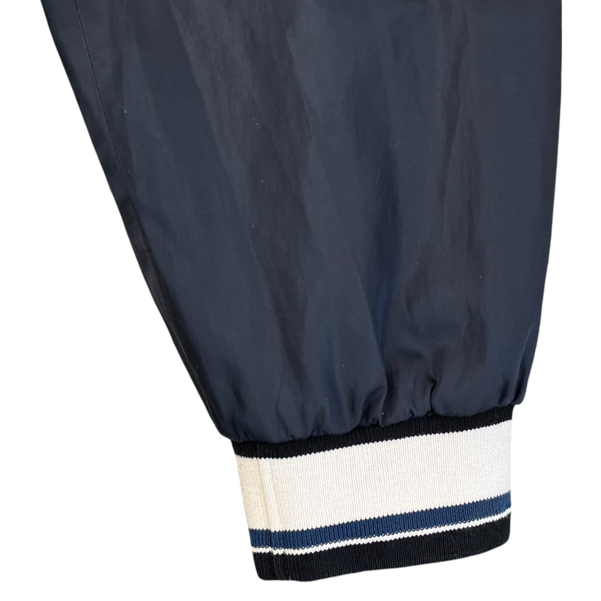 Men's Plaque Logo Jacket Navy Size IT 52 / XL