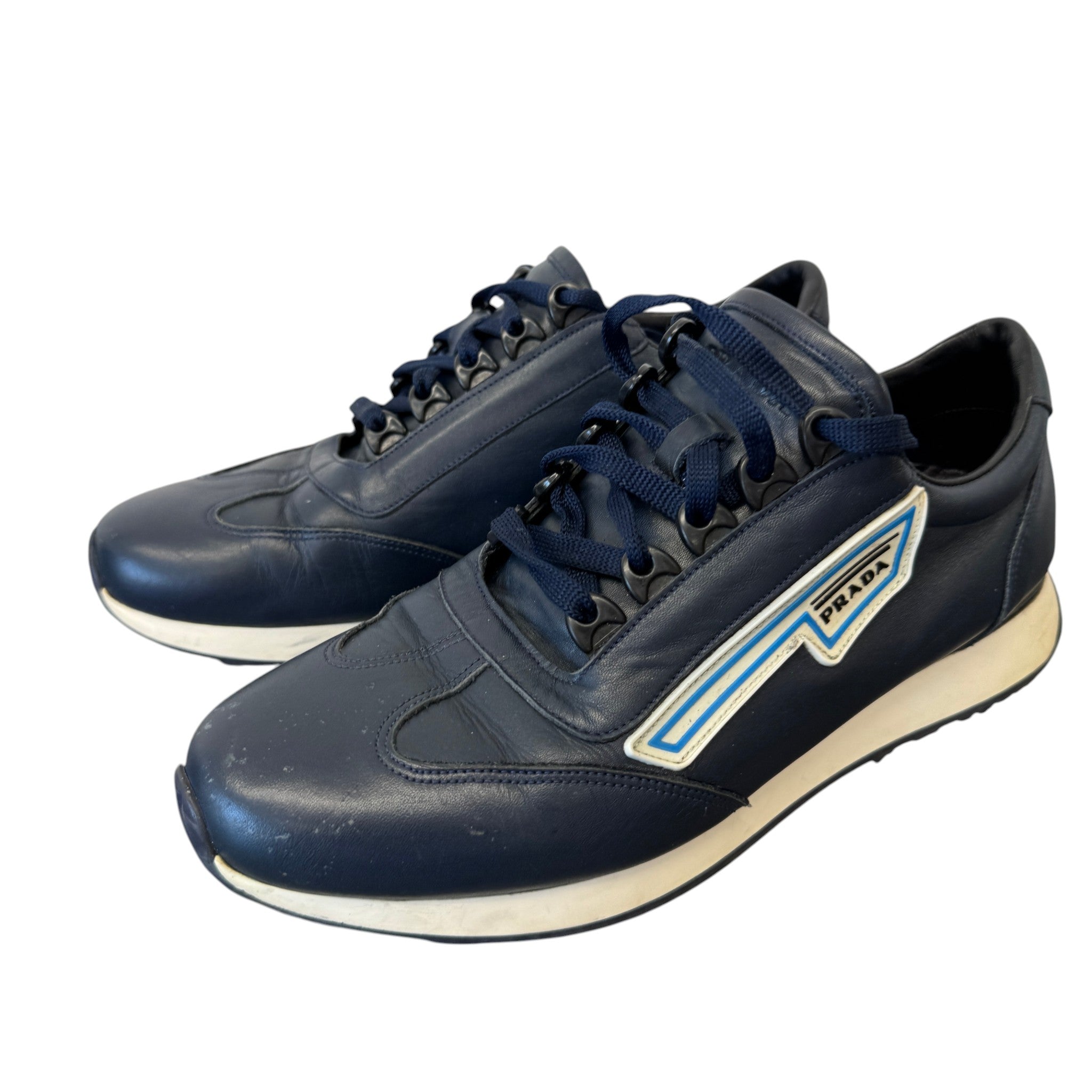 Men's Milano 70 Low Trainers Navy Size EU 41 / UK 7