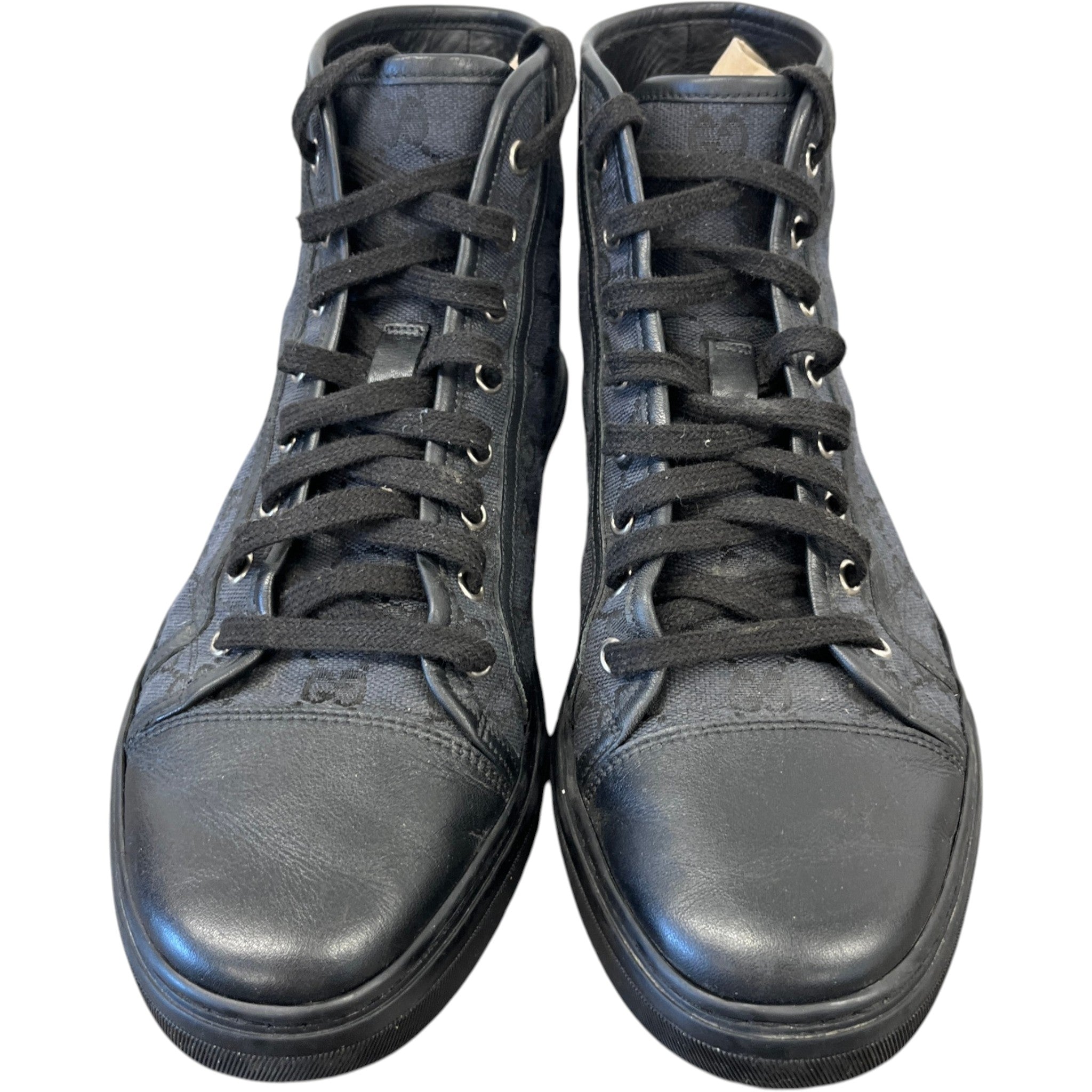 Men's Gg Supreme High Trainers Black Size EU 42 / UK 8