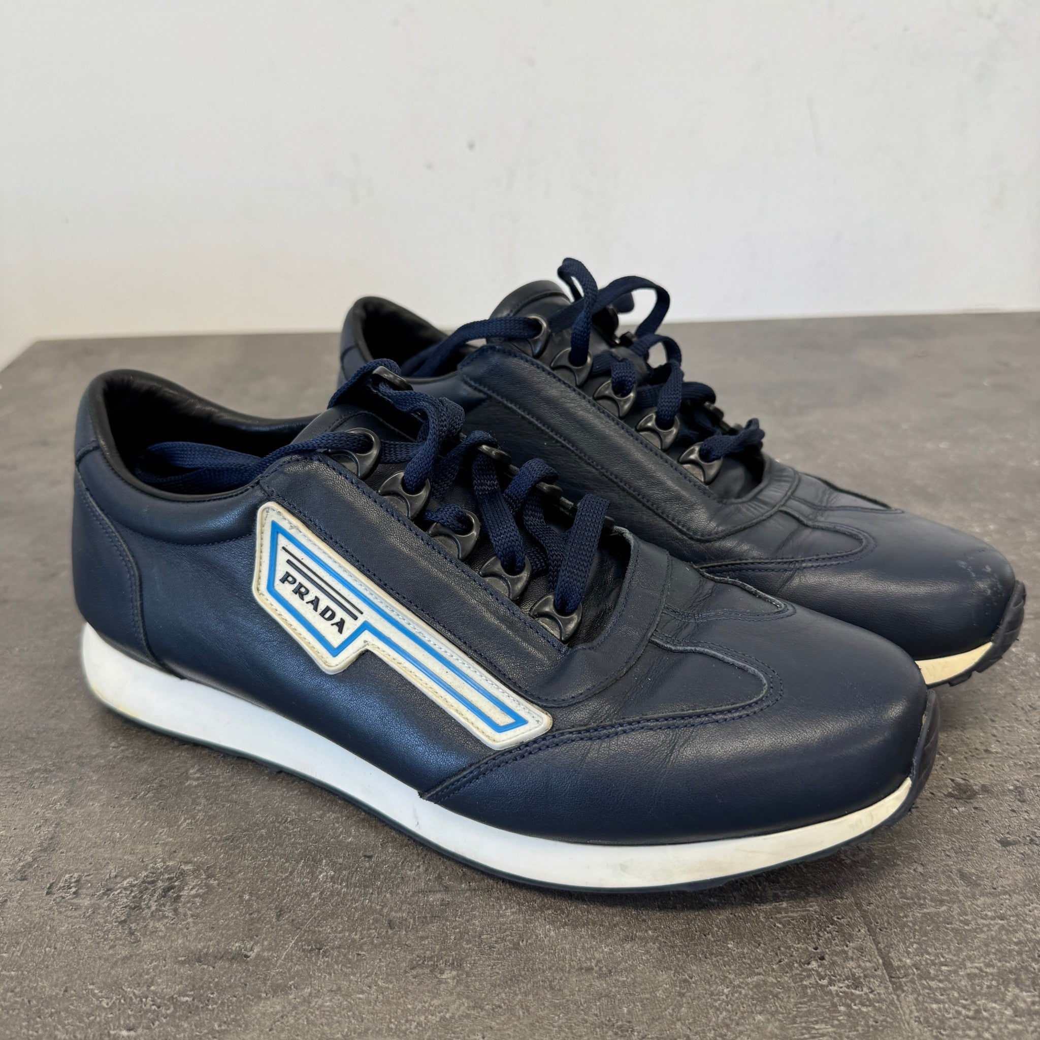 Men's Milano 70 Low Trainers Navy Size EU 41 / UK 7