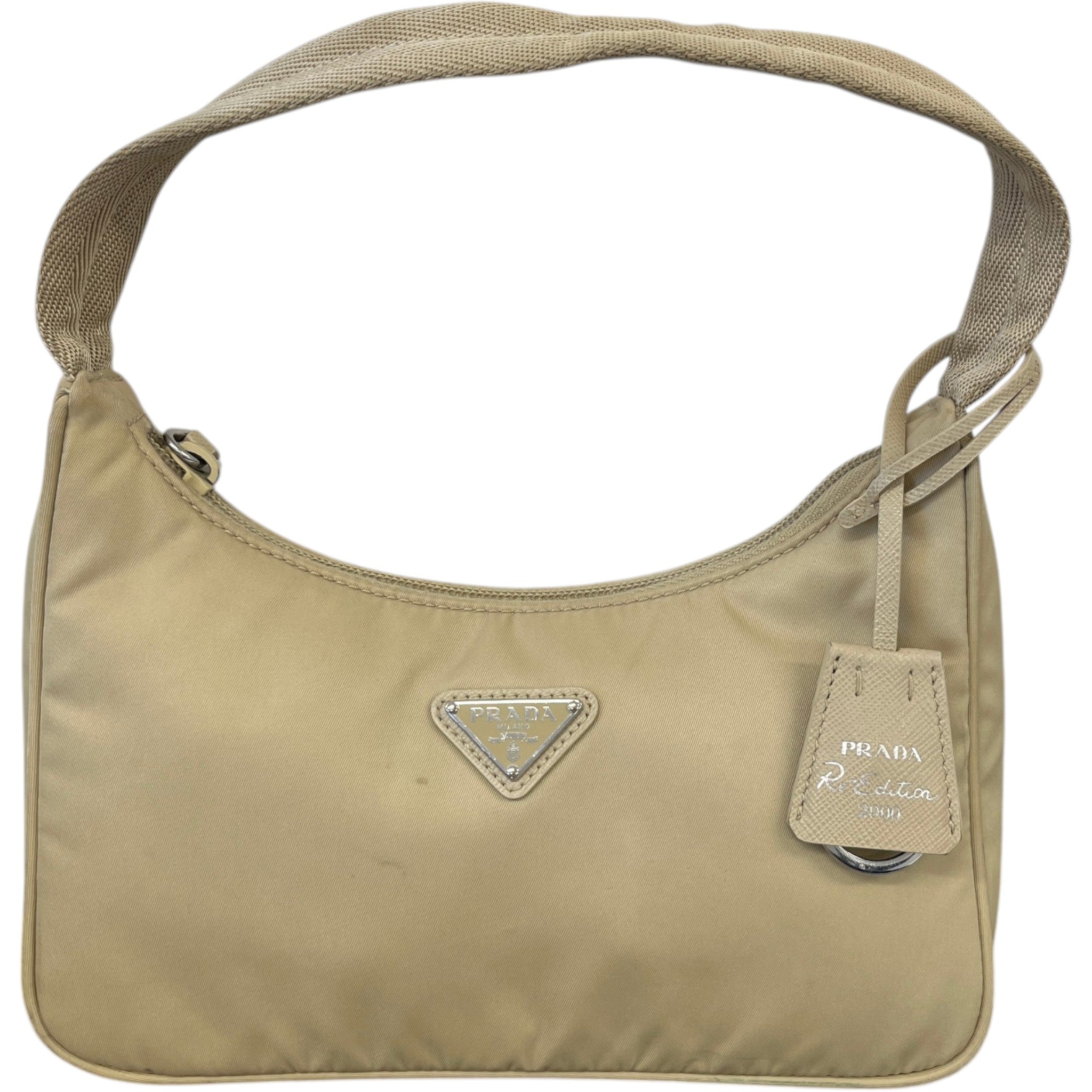 Women's Re-Edition 2000 Re-Nylon Bag Beige