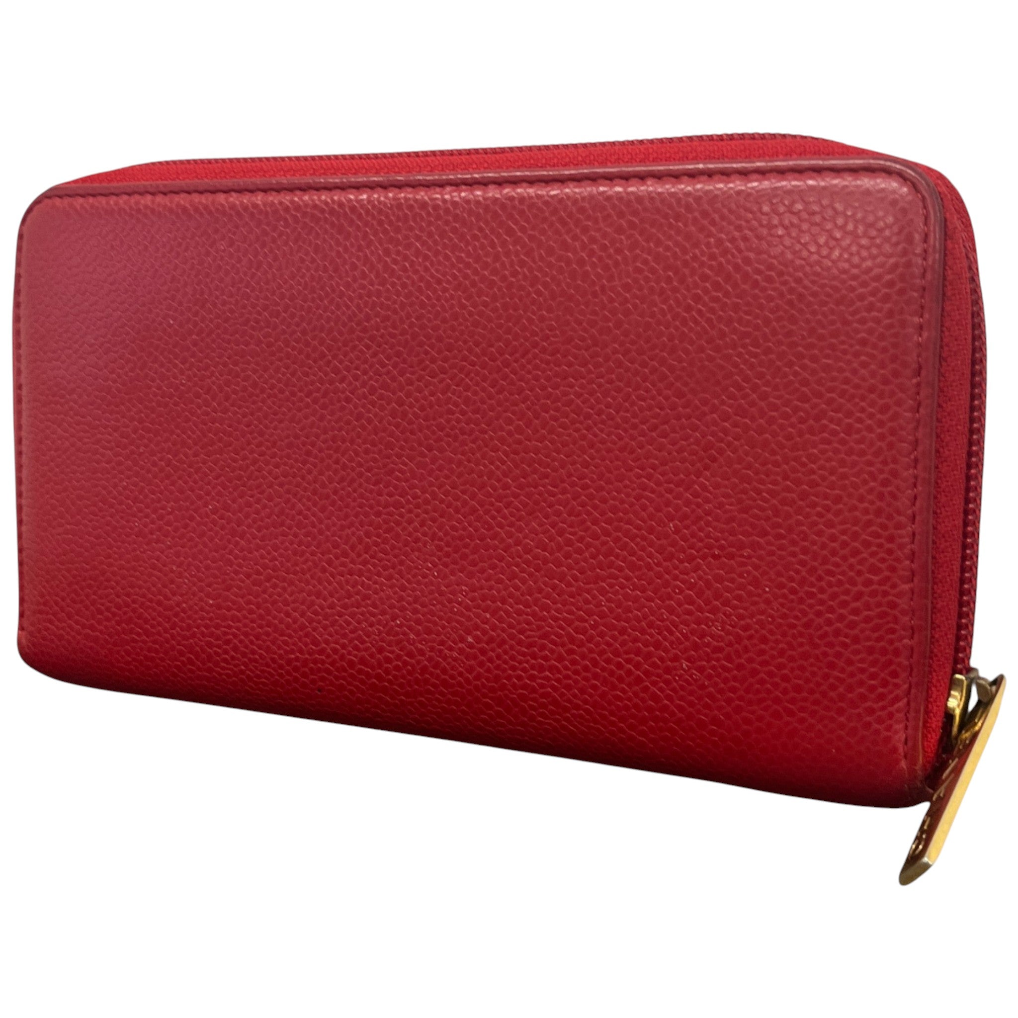 Women's Timeless Cc Zip Around Wallet Red