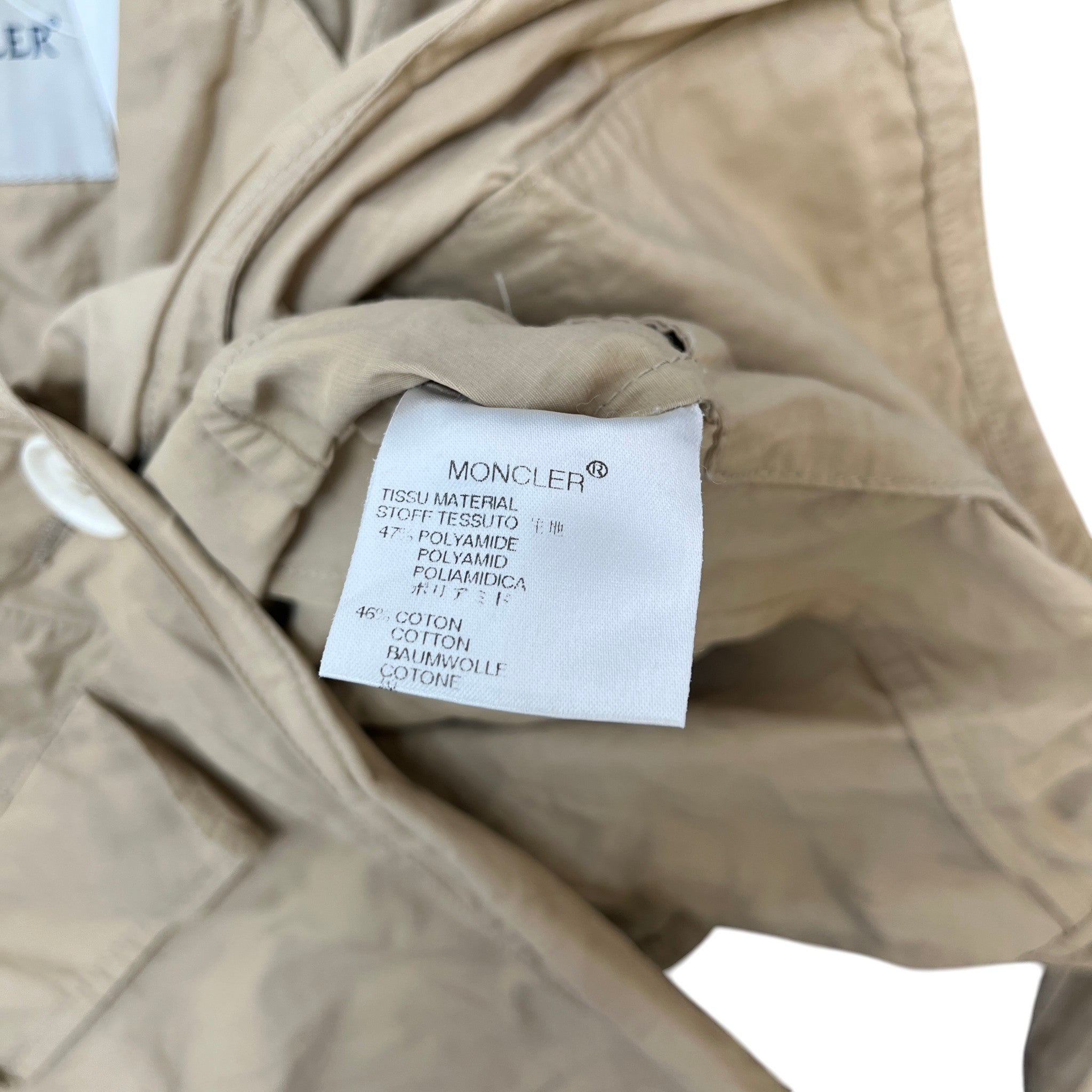 Women's Multi-Pocket Blazer Jacket Beige Size 1 / UK 10