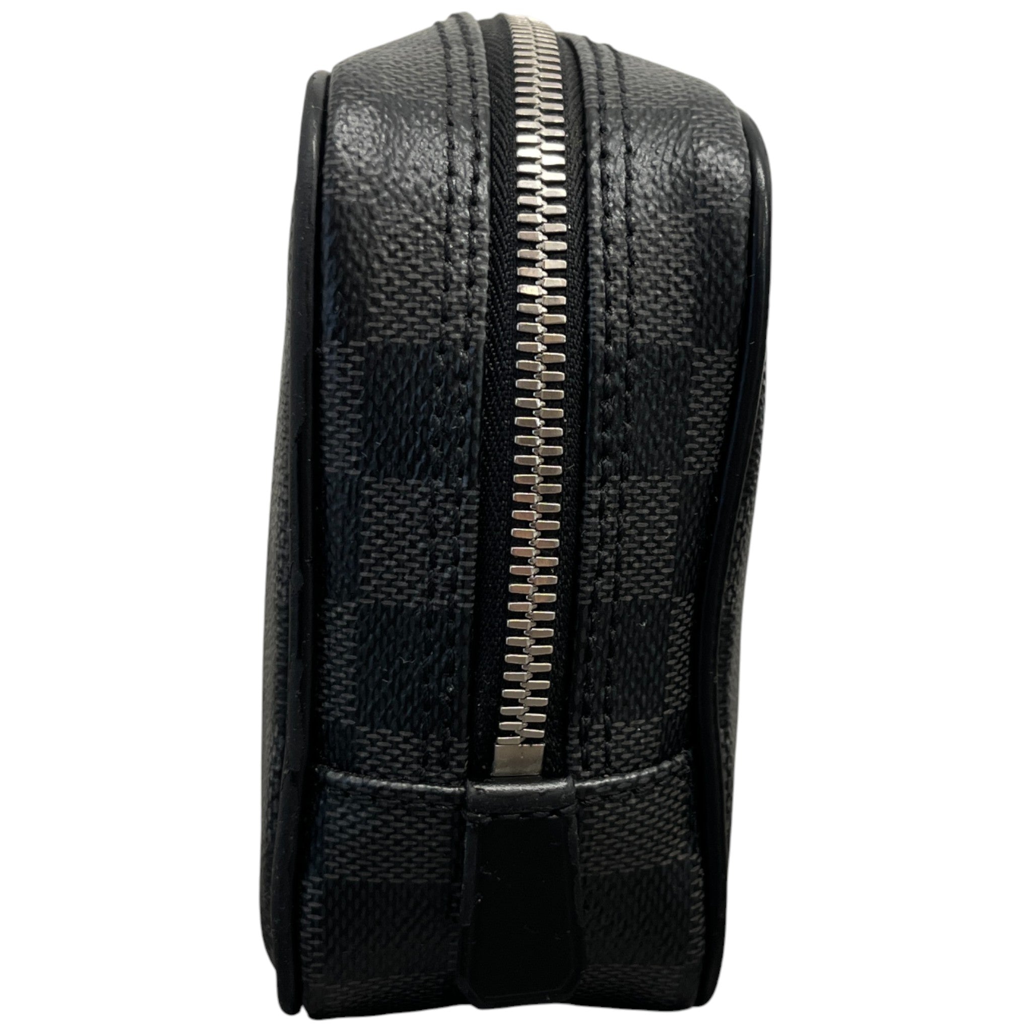 Men's Damier Graphite Pm Toiletry Bag Grey