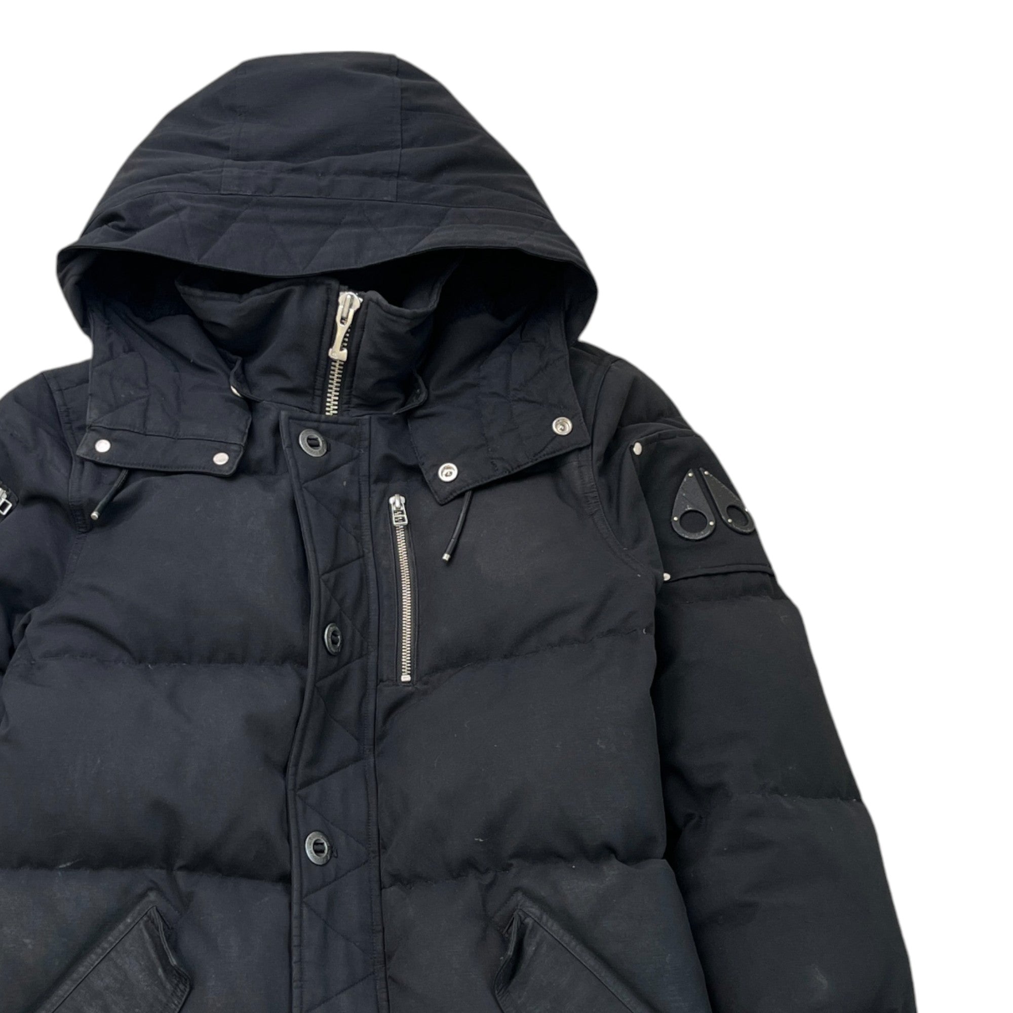 Men's Everest 3Q Quilted Shell Down Jacket Black Size L