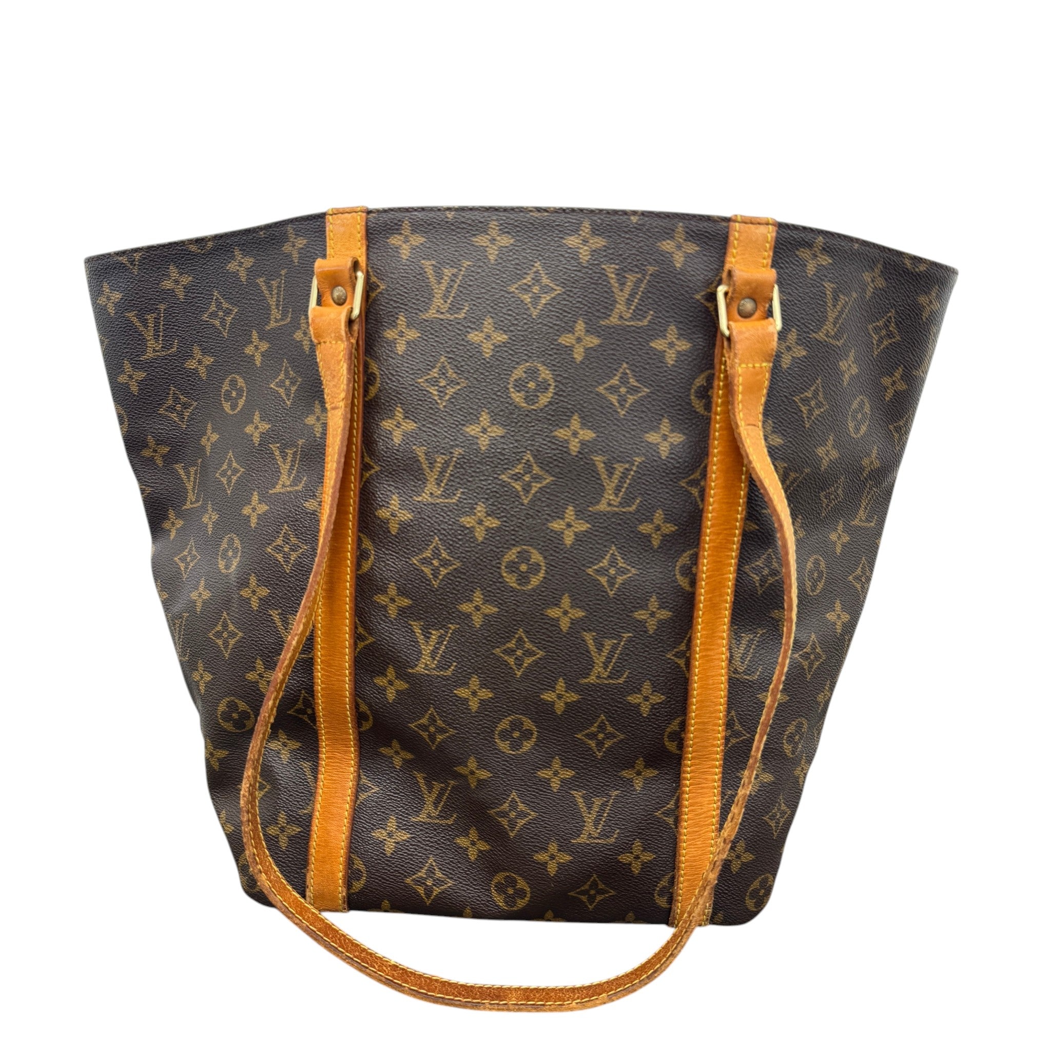 Women's Monogram Sac Shopping Bag Brown