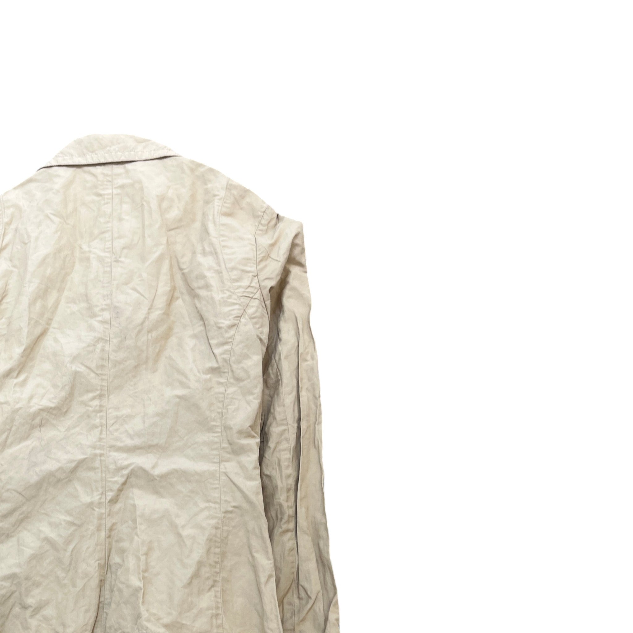 Women's Multi-Pocket Blazer Jacket Beige Size 1 / UK 10