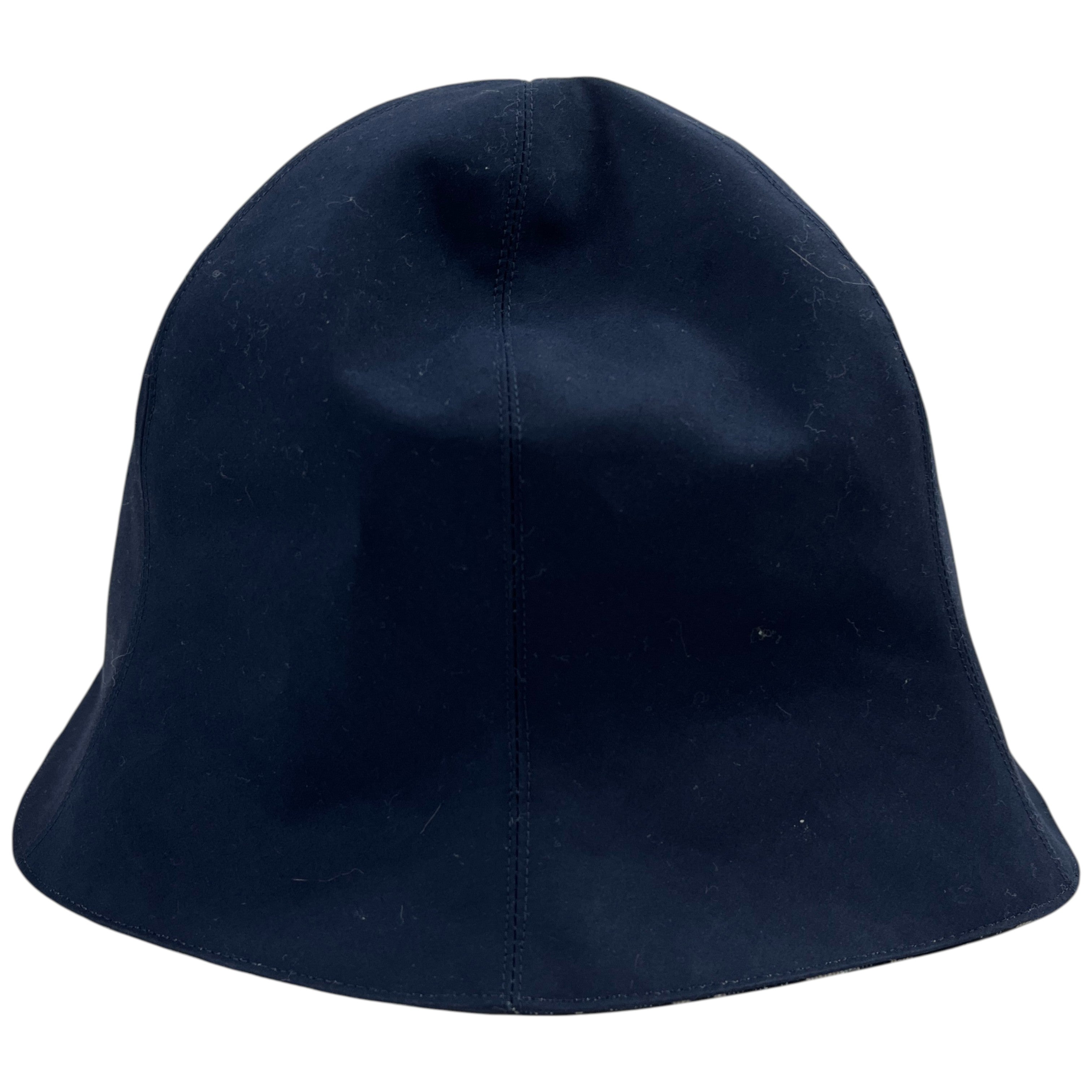 Men's Oblique Cap-D Tulipe Bucket Hat Navy
