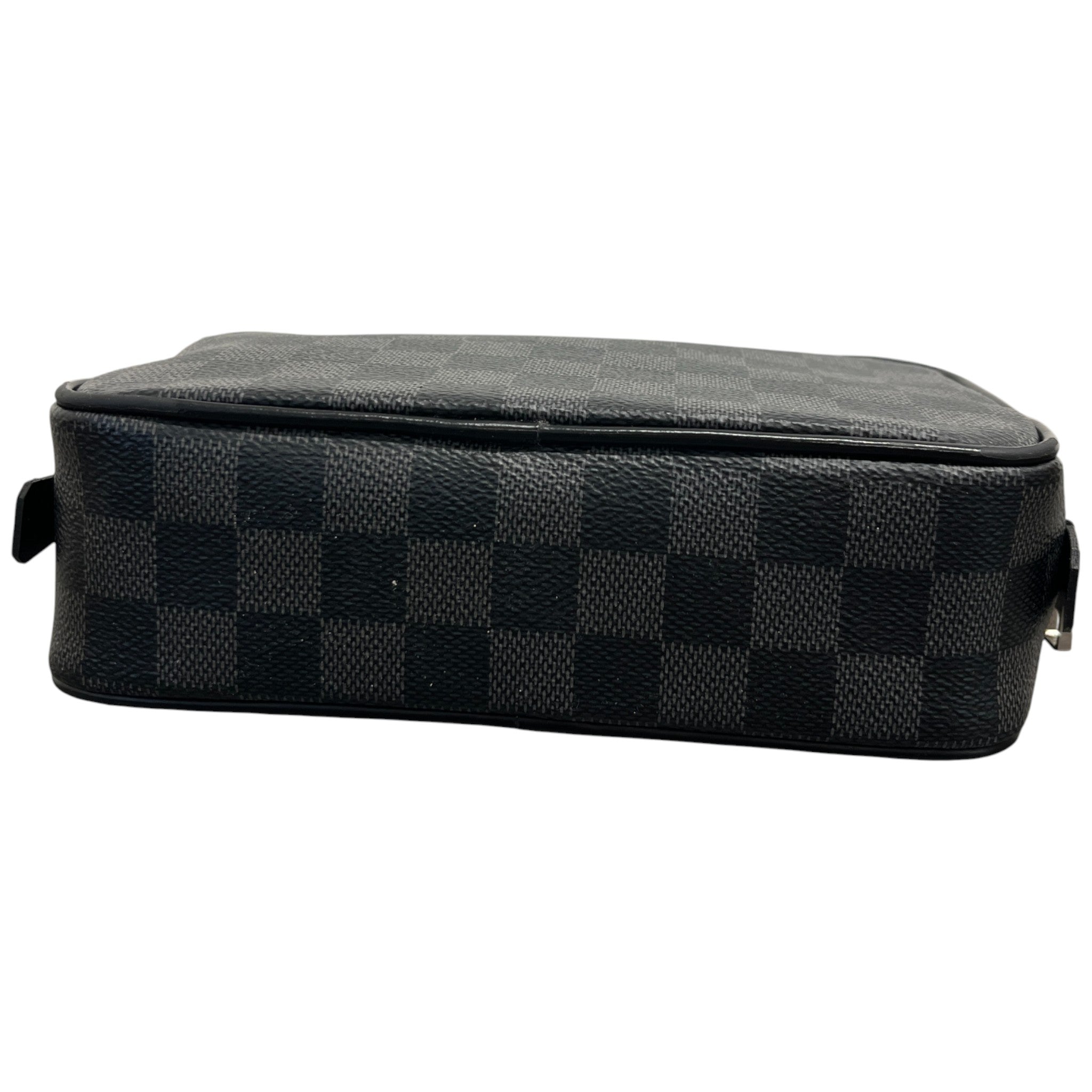 Men's Damier Graphite Pm Toiletry Bag Grey