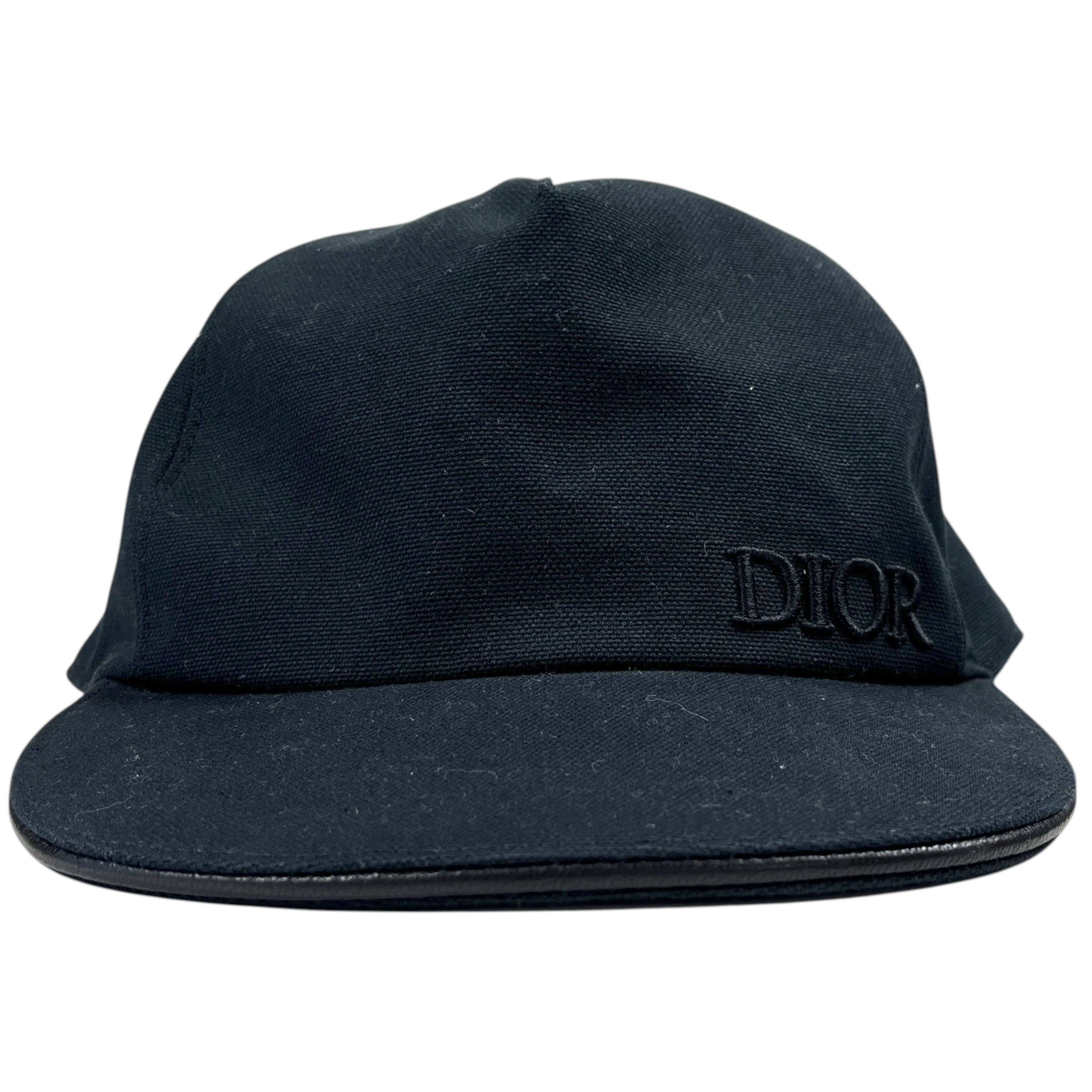 Men's Embroidered Logo Cap Navy