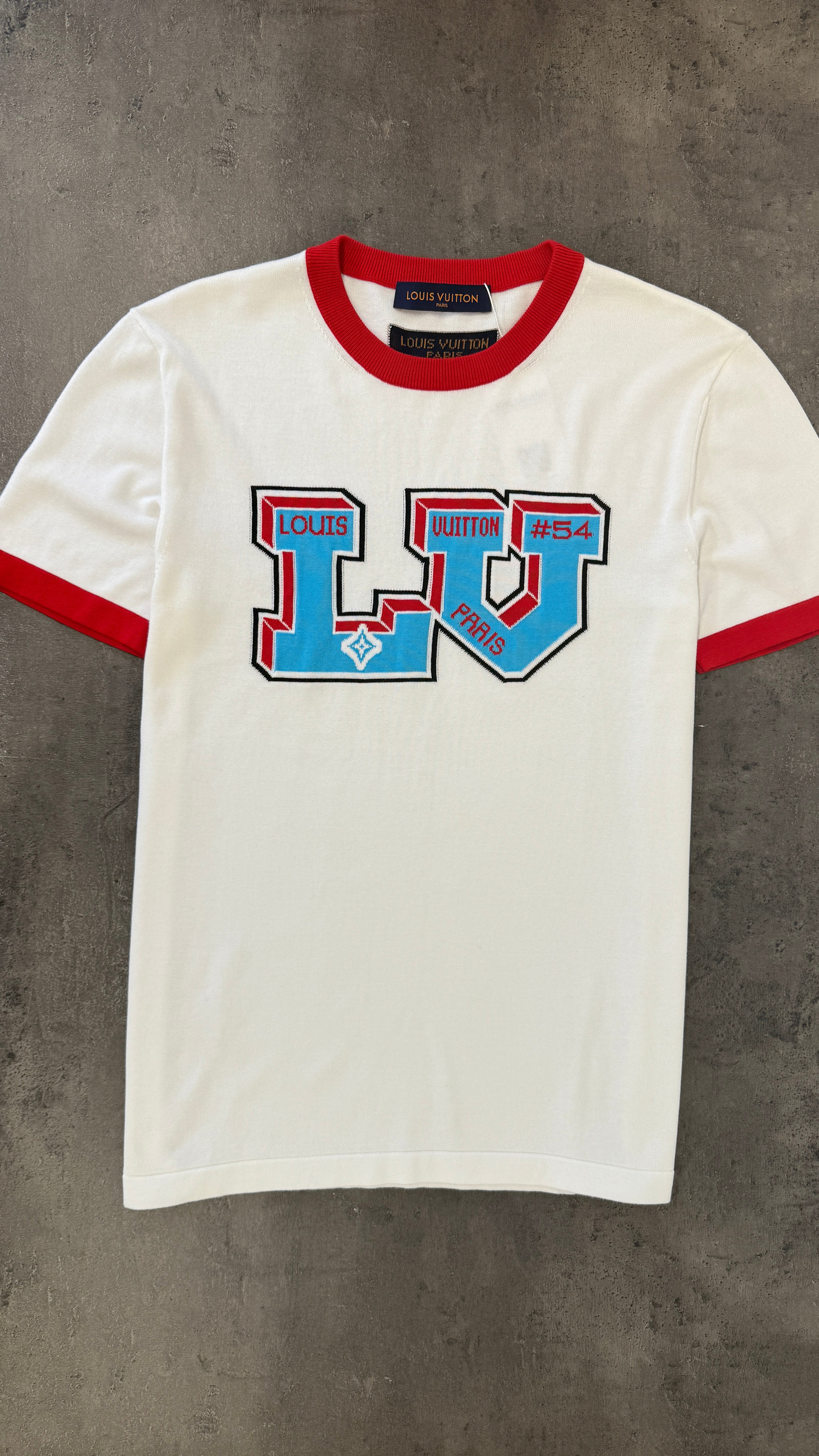 Men's Signature Knit T-Shirt White Size M