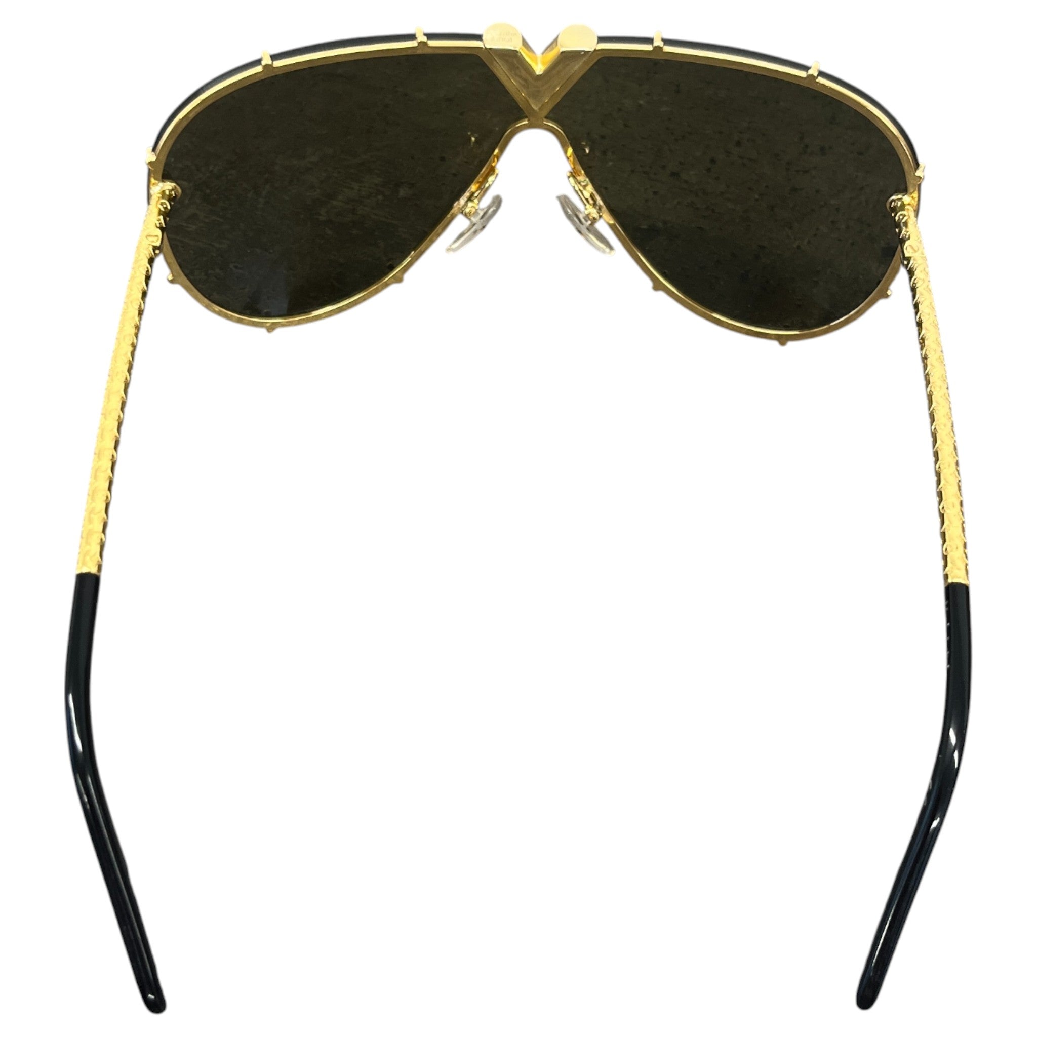 Men's Lv Drive Sunglasses Gold
