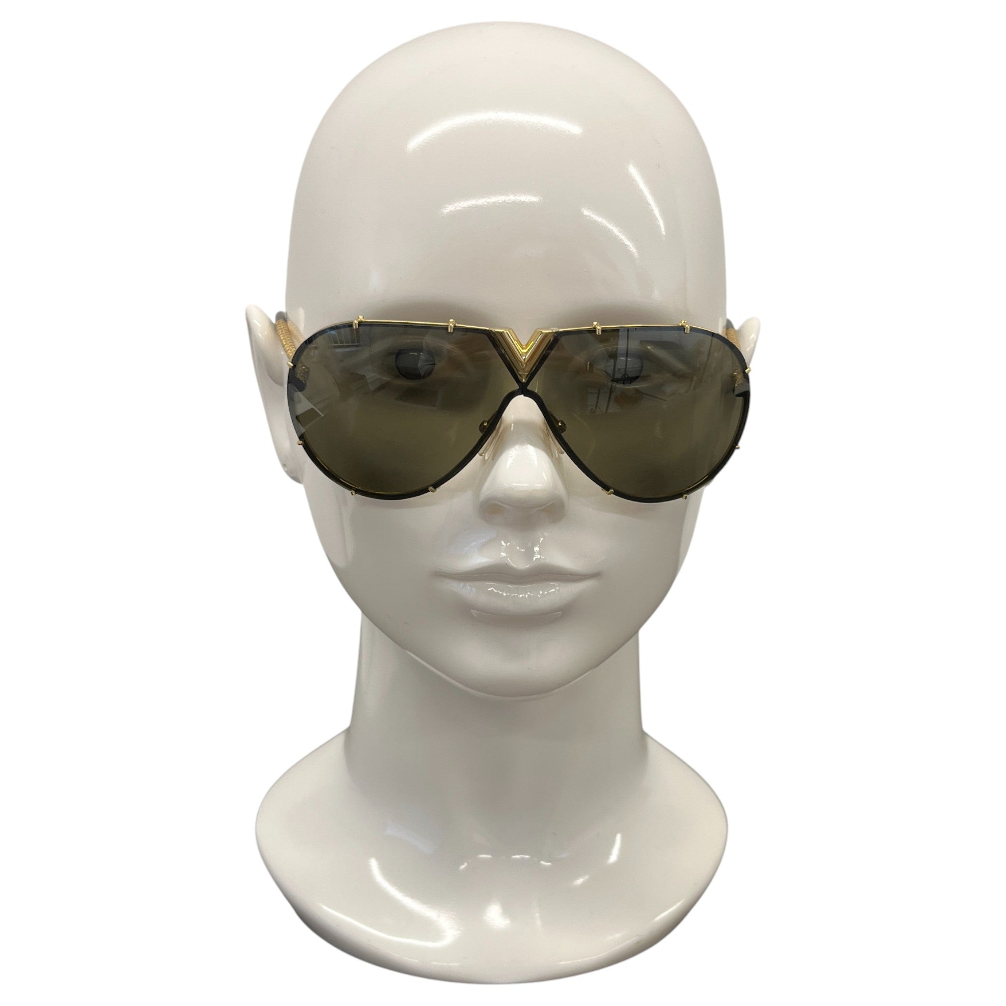 Men's Lv Drive Sunglasses Gold