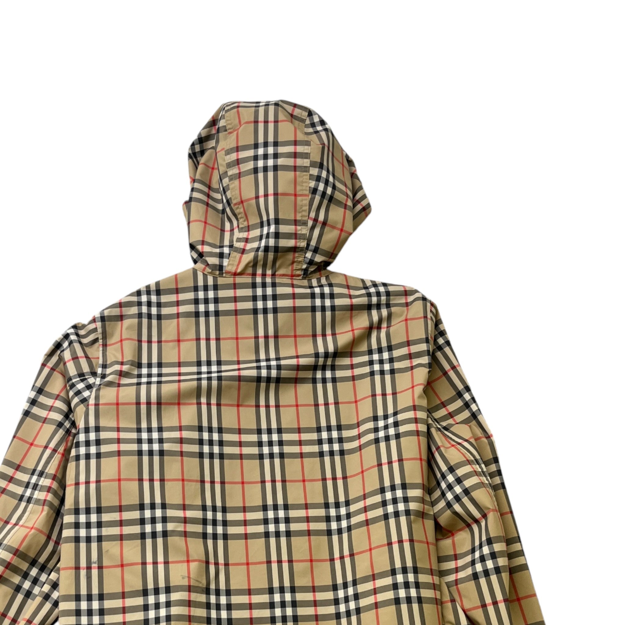 Women's Checkered Jacket Beige Size 1 / UK 10