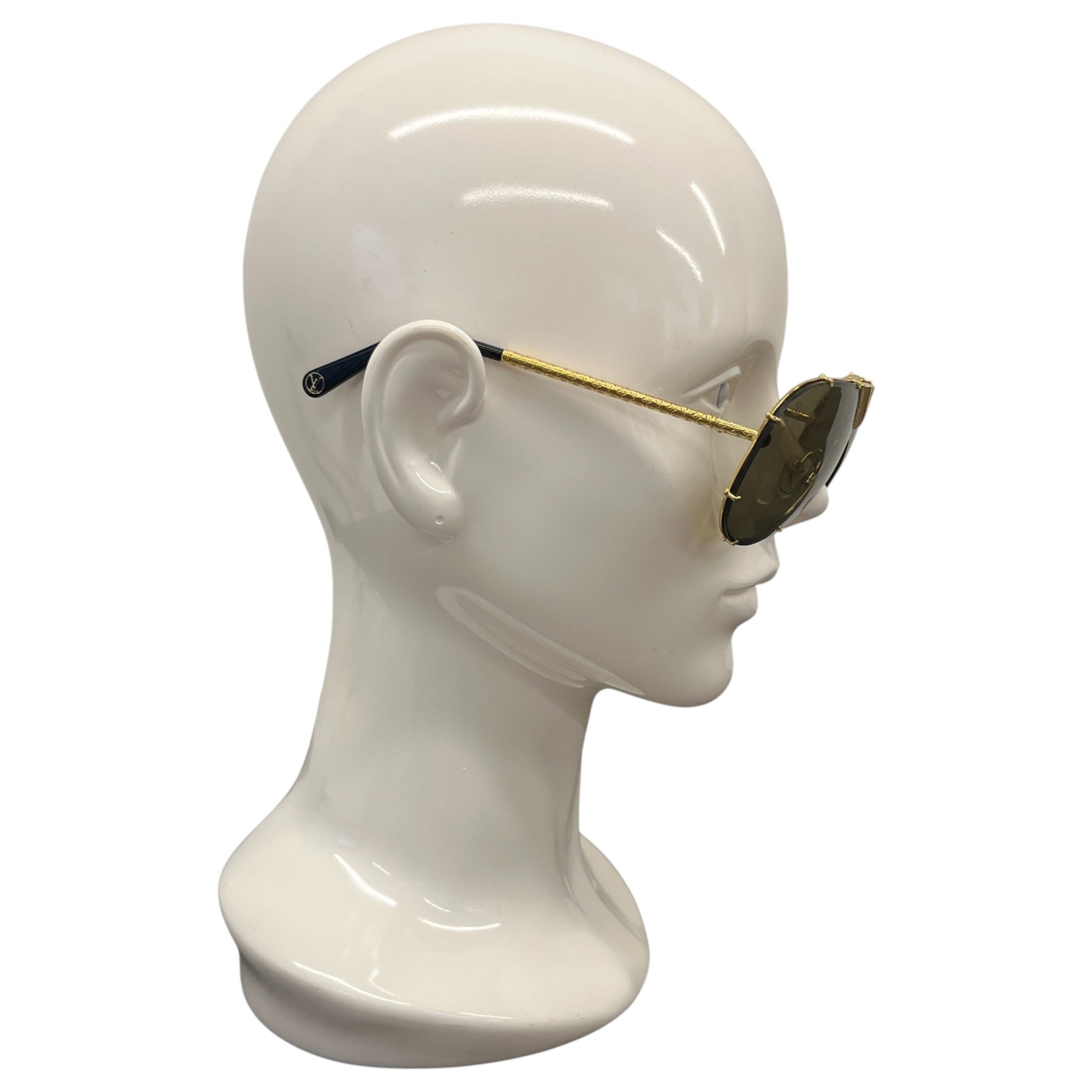 Men's Lv Drive Sunglasses Gold