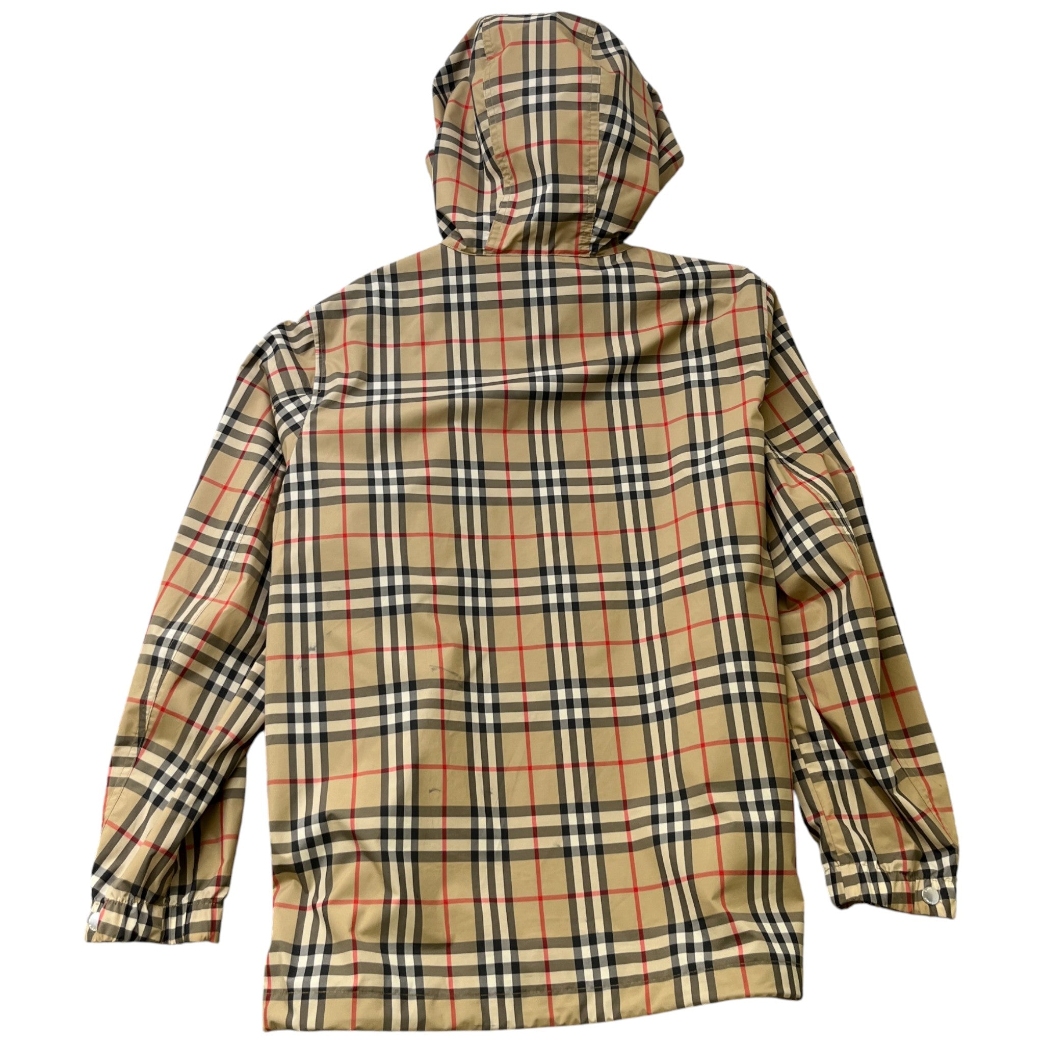 Women's Checkered Jacket Beige Size 1 / UK 10