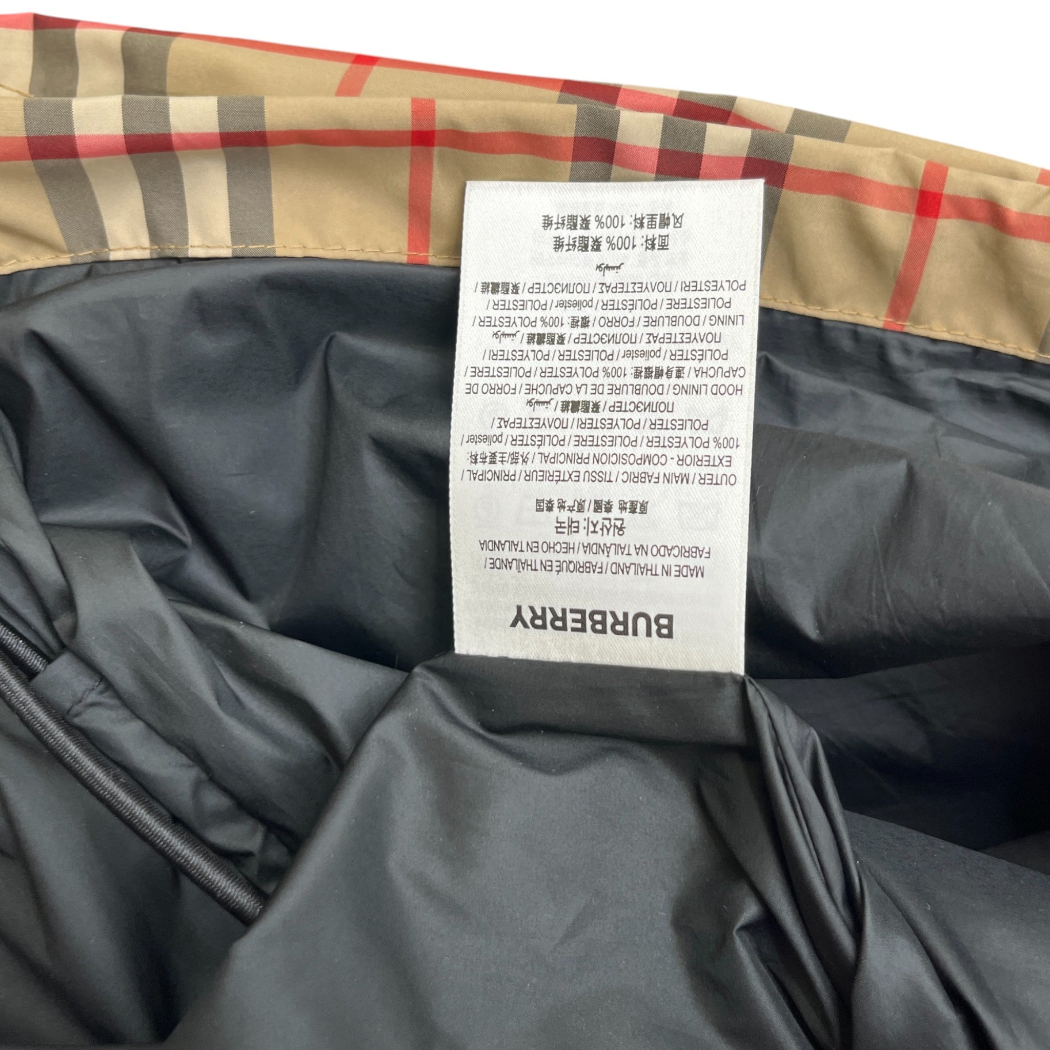 Women's Checkered Jacket Beige Size 1 / UK 10