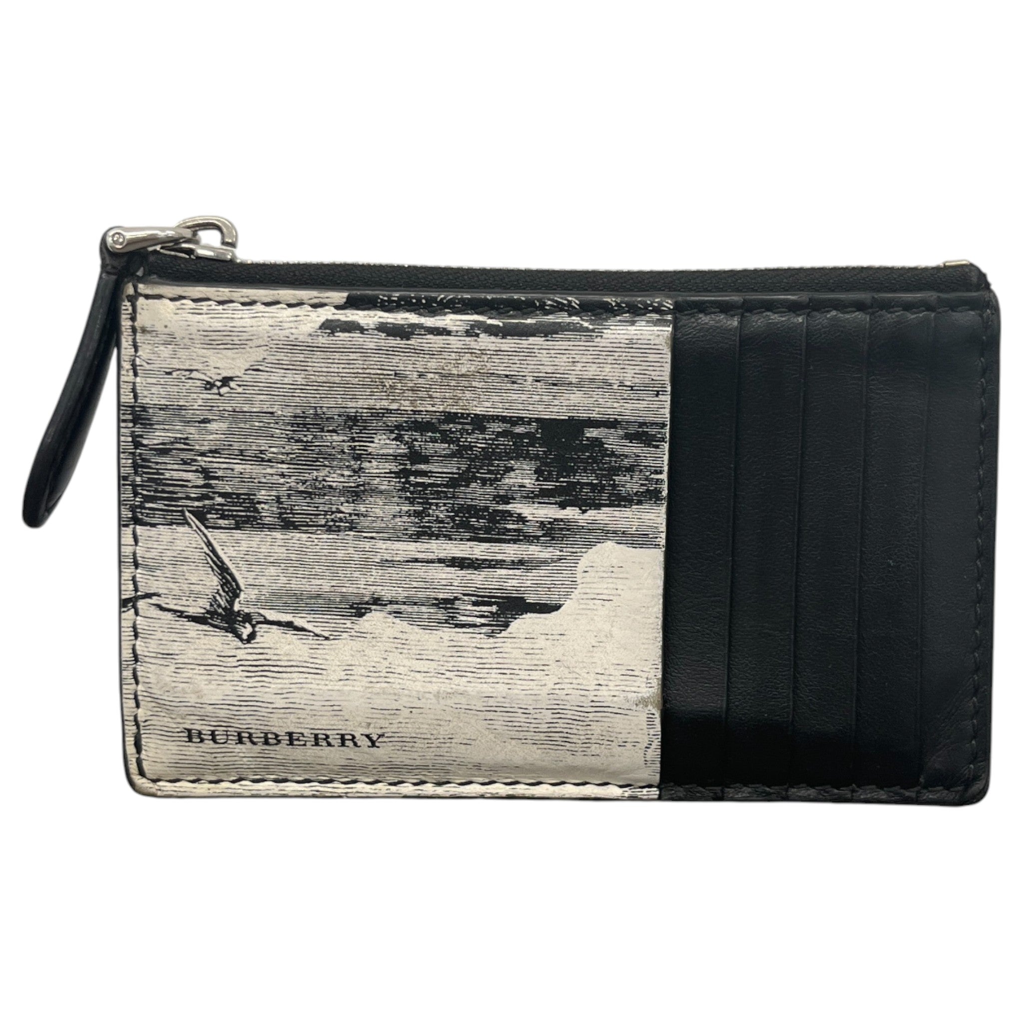 Men's Logo Print Wallet Black