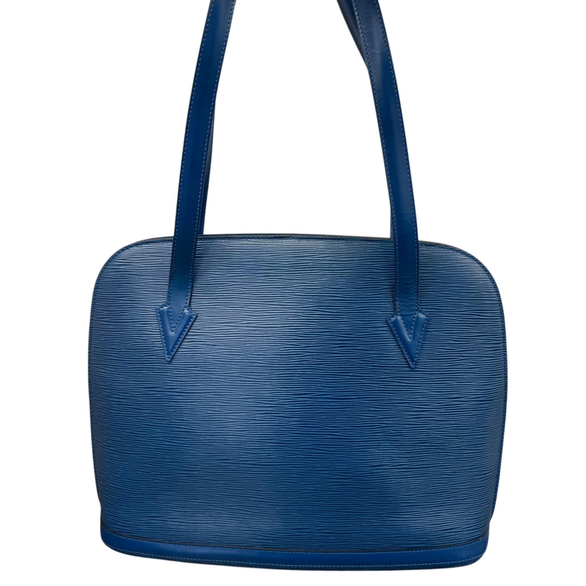 Women's Epi Leather Lussac Bag Blue