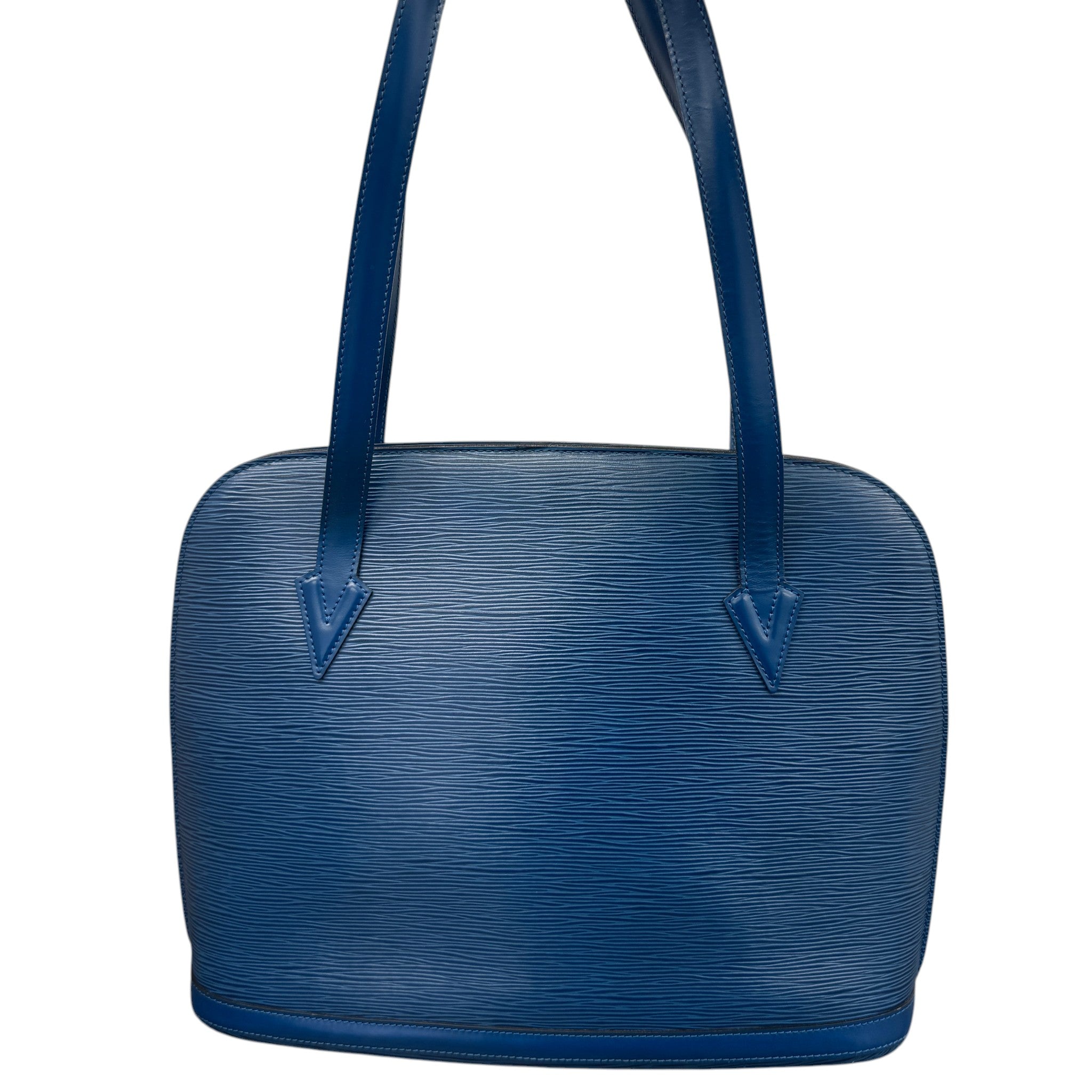 Women's Epi Leather Lussac Bag Blue