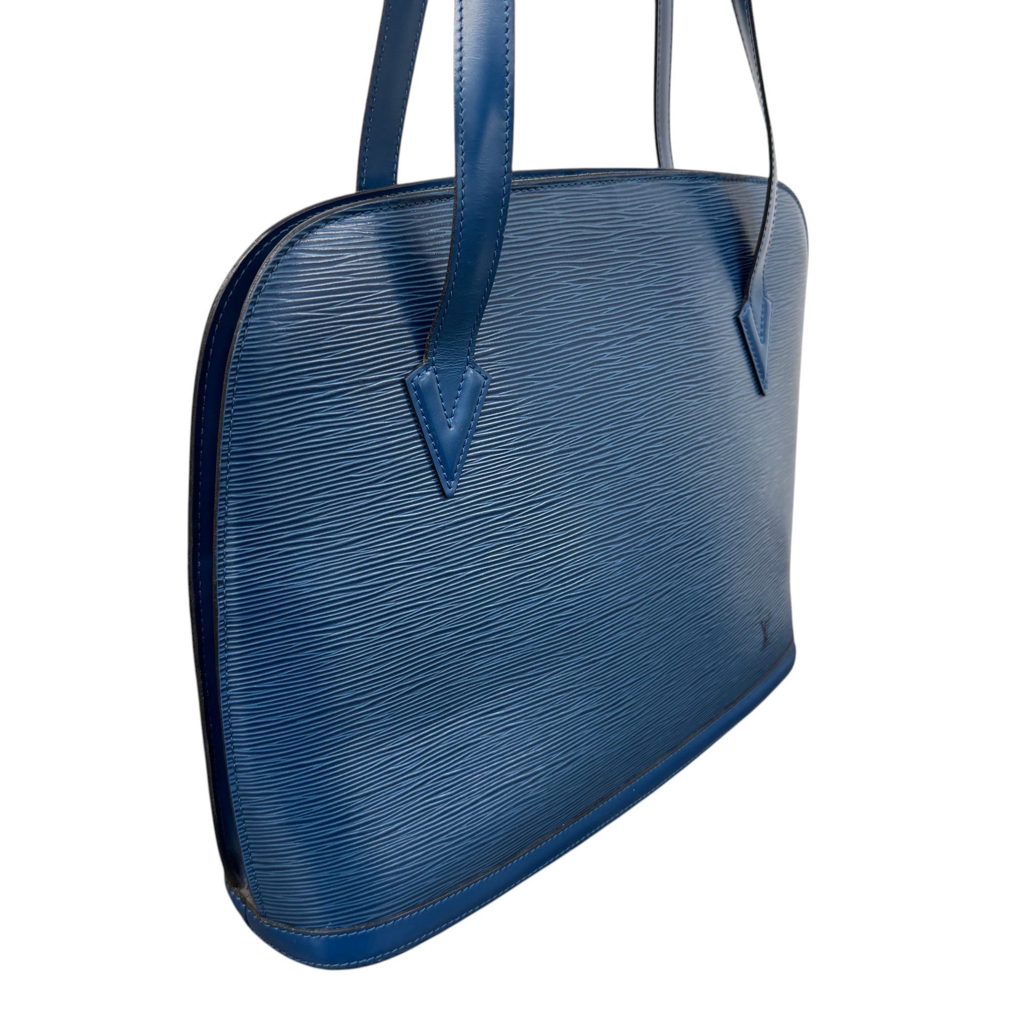 Women's Epi Leather Lussac Bag Blue