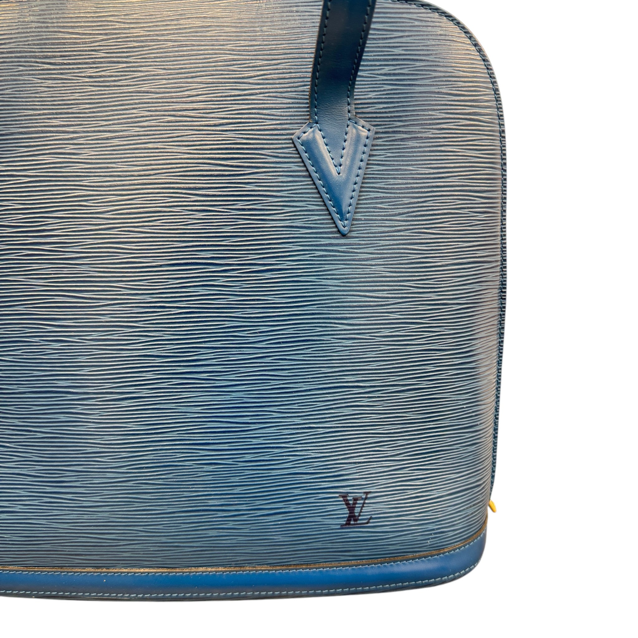 Women's Epi Leather Lussac Bag Blue