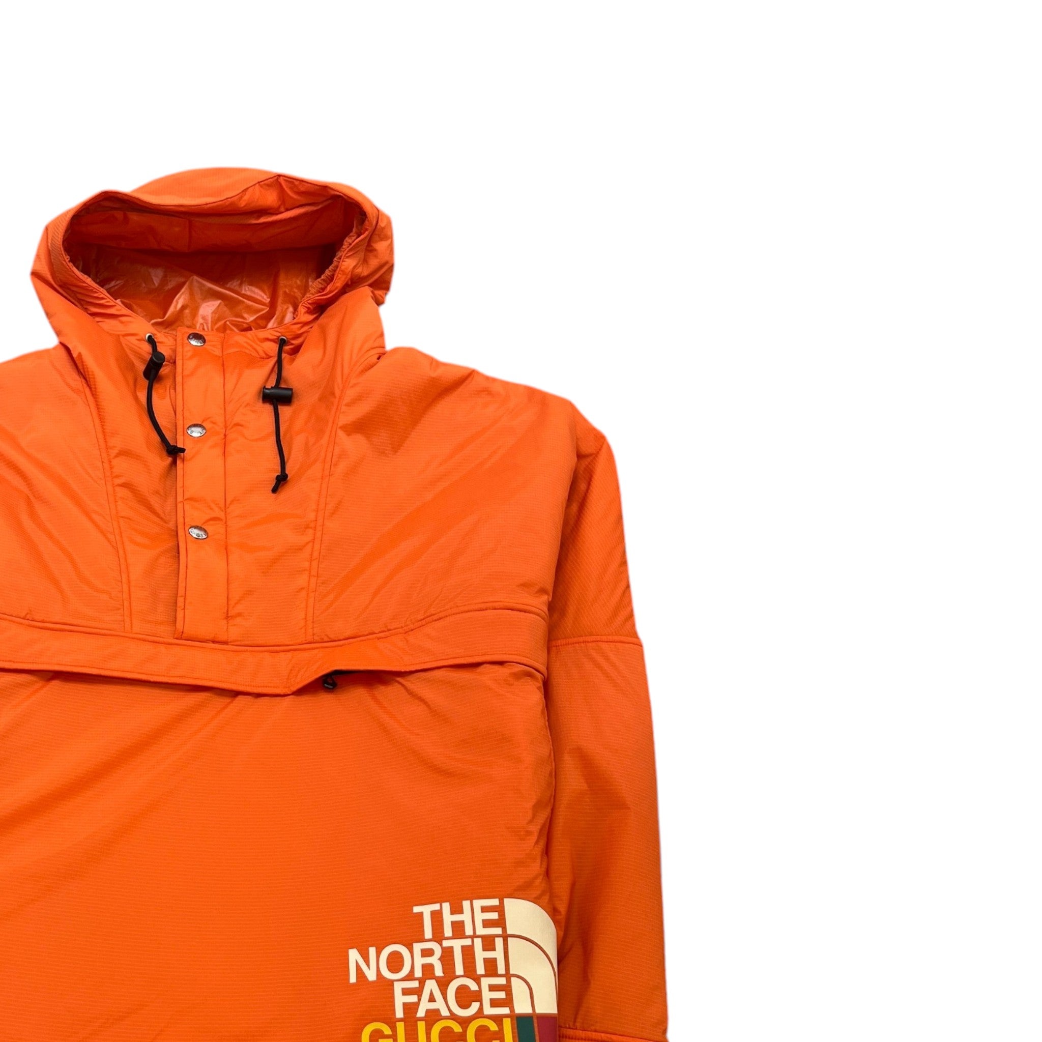 Men's X North Face Down Jacket Orange Size M