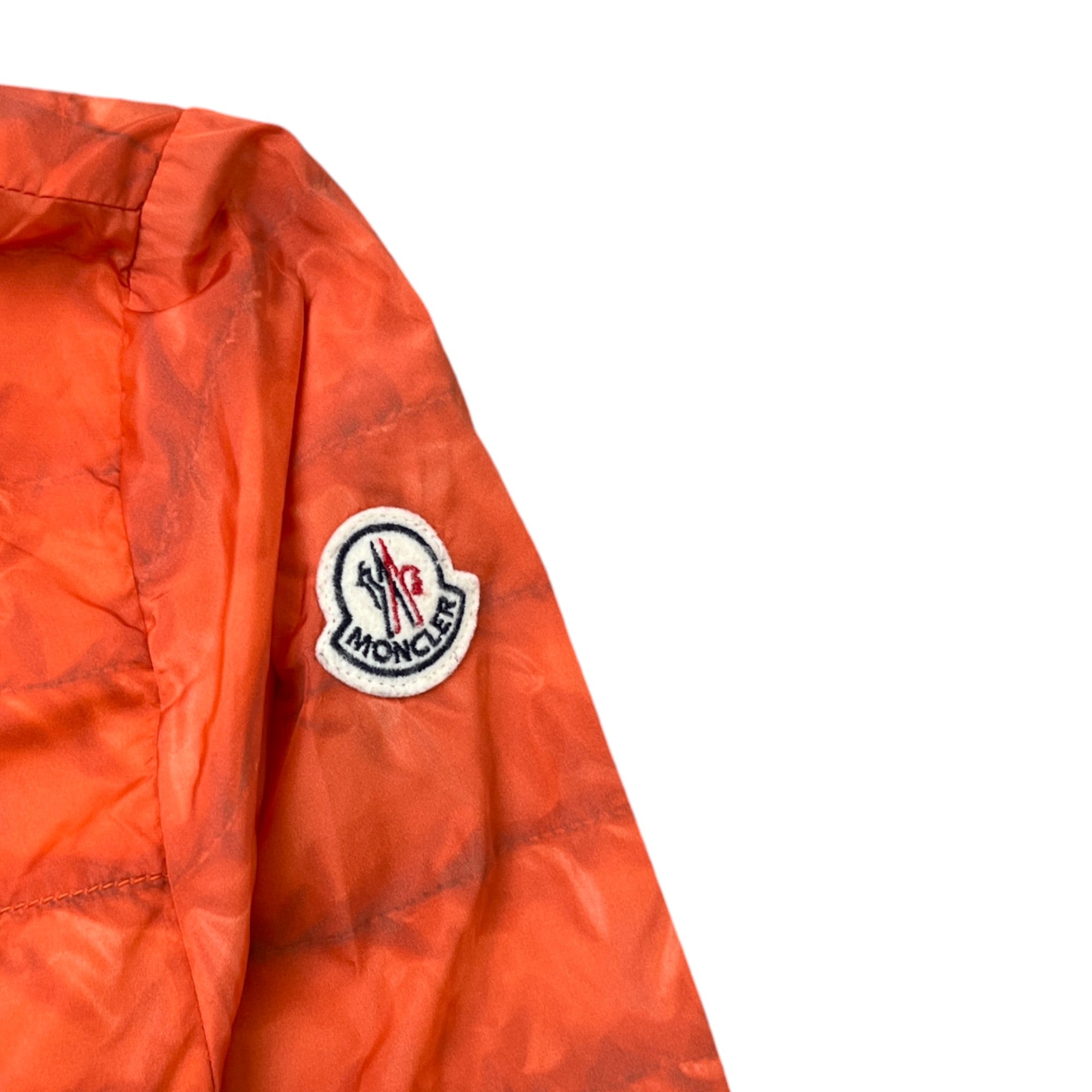 Men's Zip Up Windbreaker Orange Size 3 / L