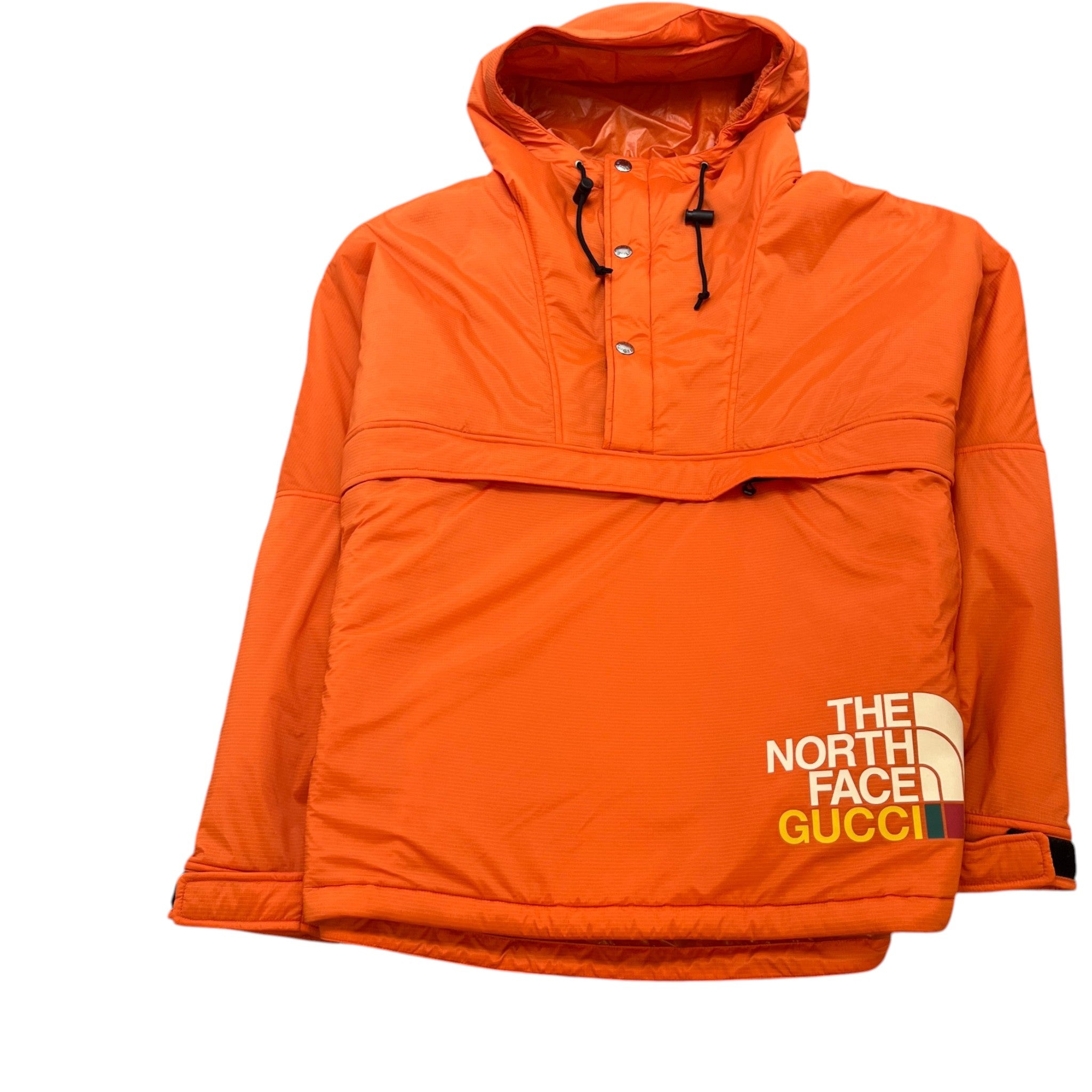 Men's X North Face Down Jacket Orange Size M