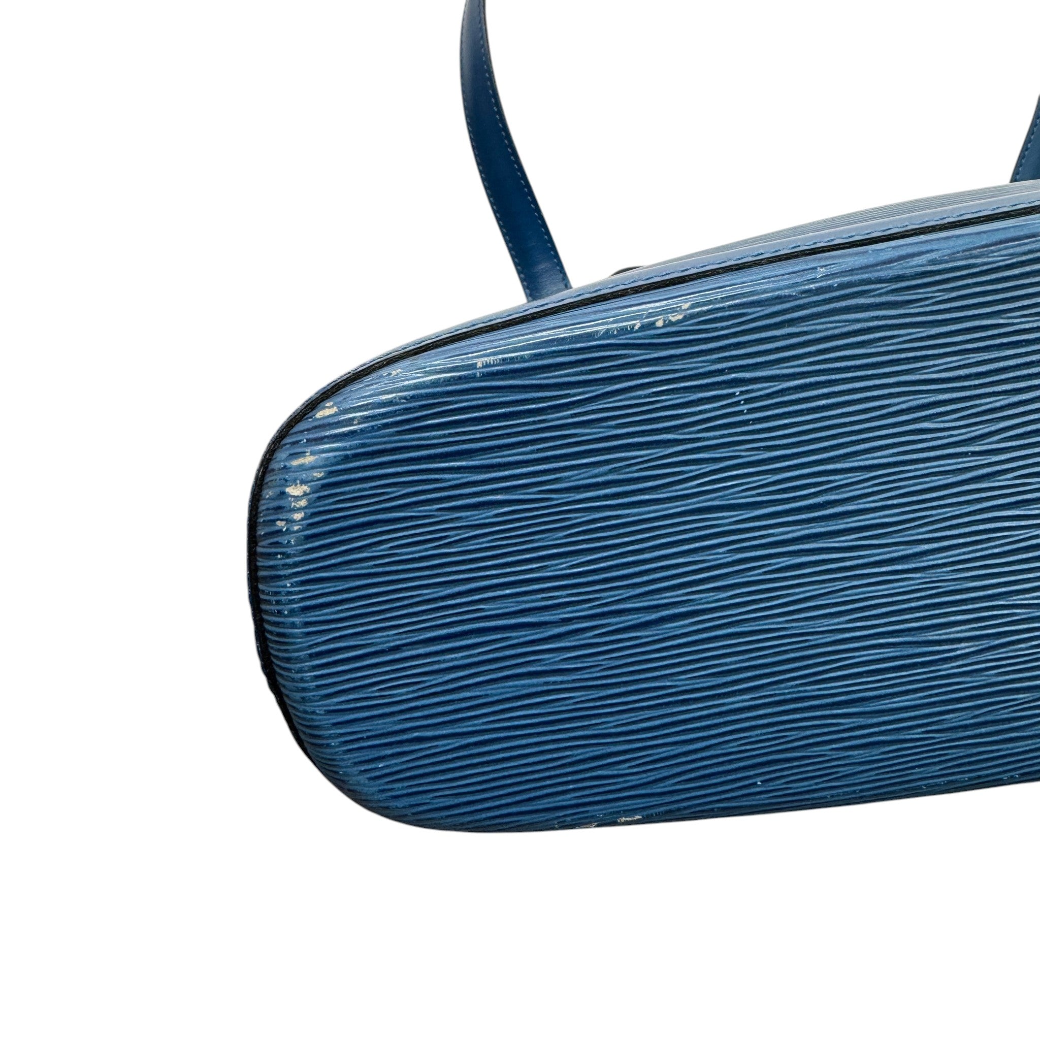 Women's Epi Leather Lussac Bag Blue