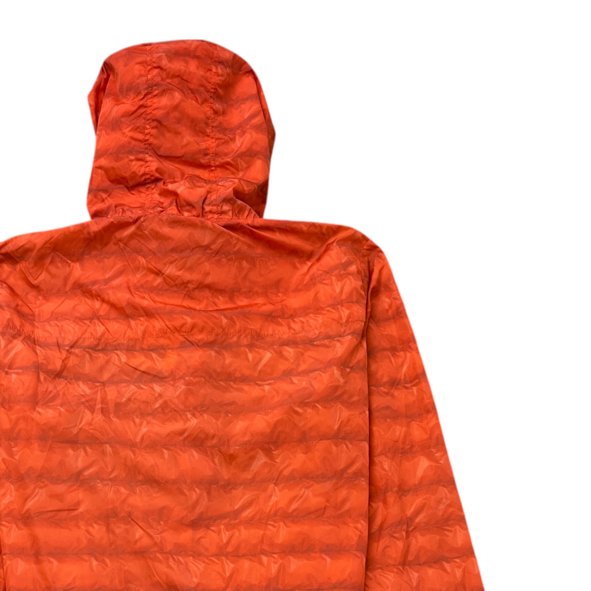 Men's Zip Up Windbreaker Orange Size 3 / L