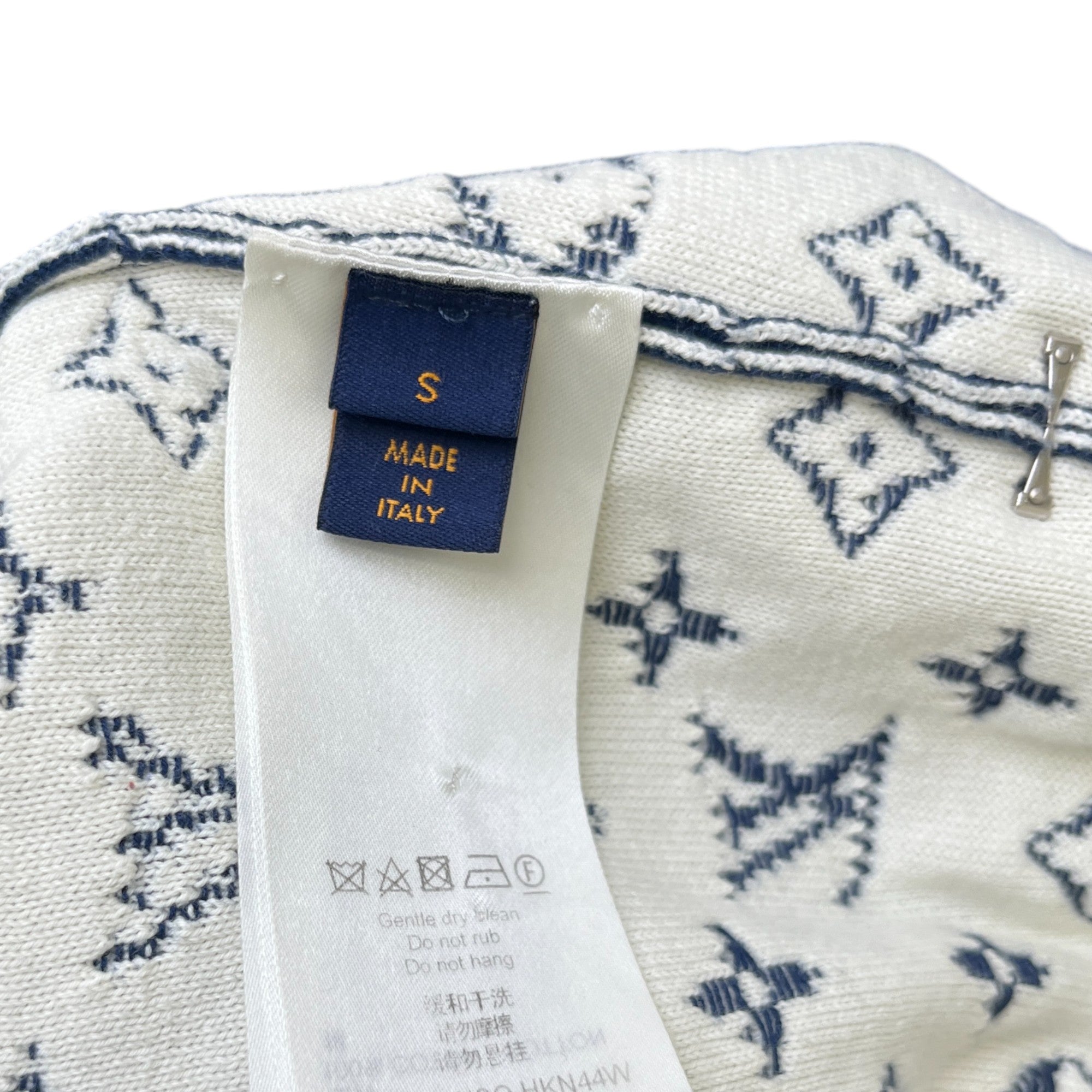 Men's Monogram Gradient Jumper Navy Size S