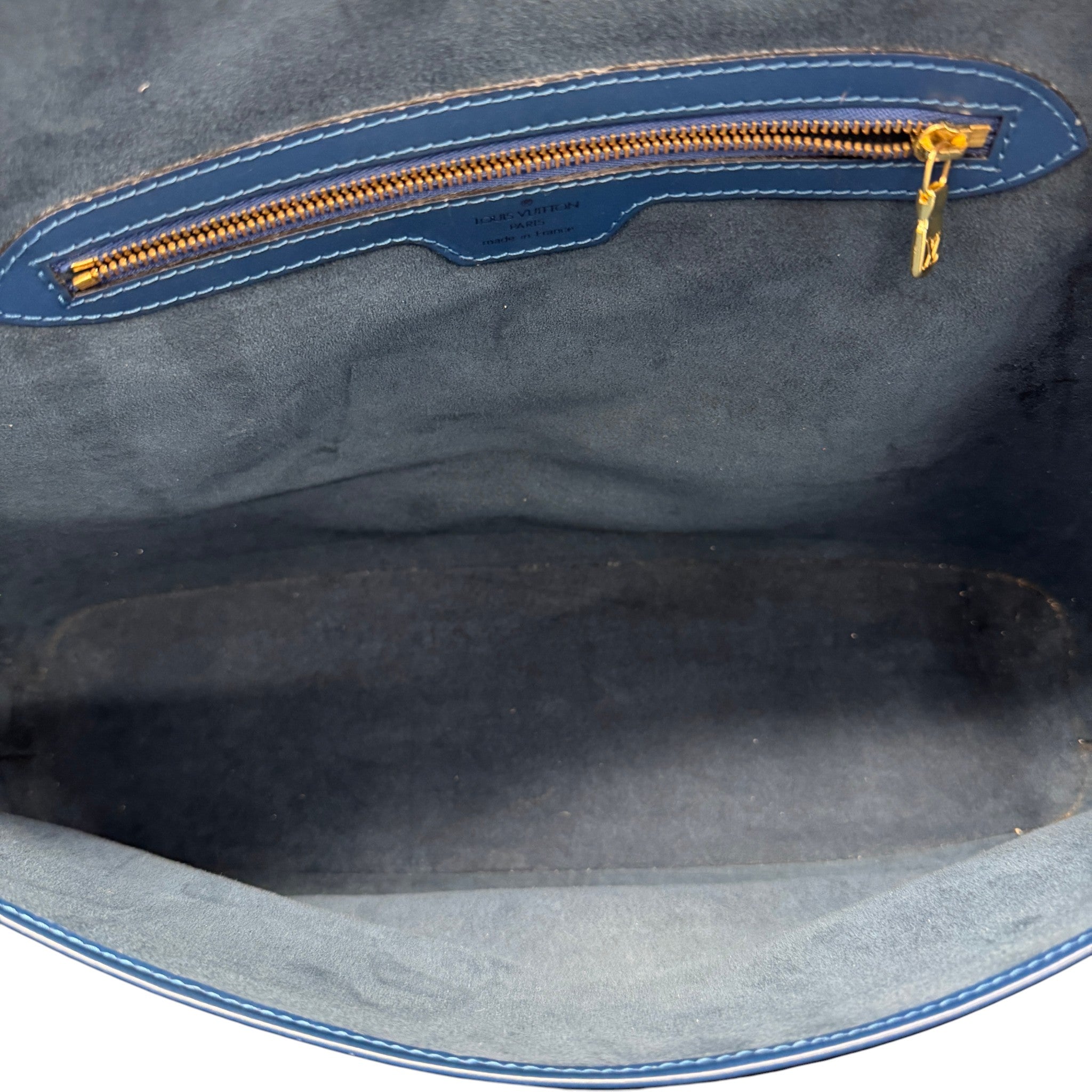 Women's Epi Leather Lussac Bag Blue