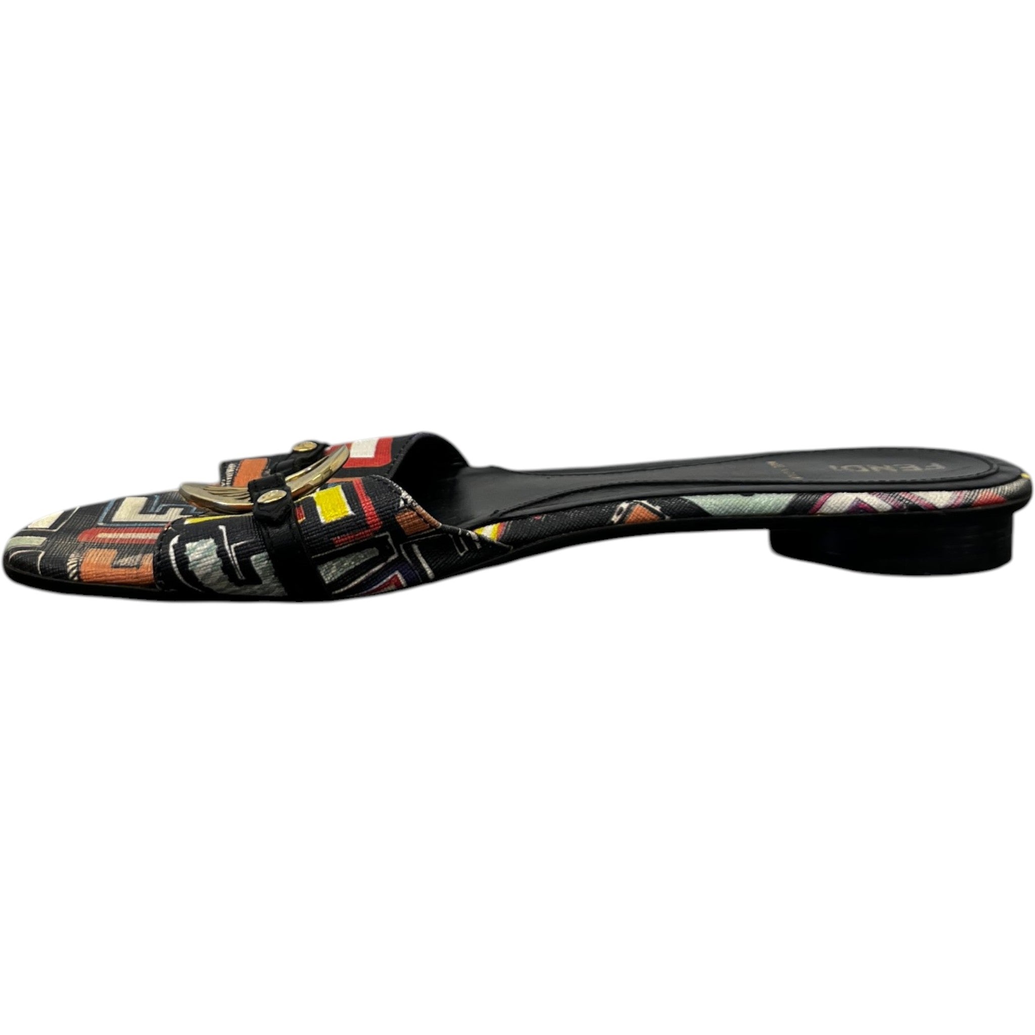 Women's Zucca Spalmati Slides Multi-Coloured Size EU 36 / UK 3