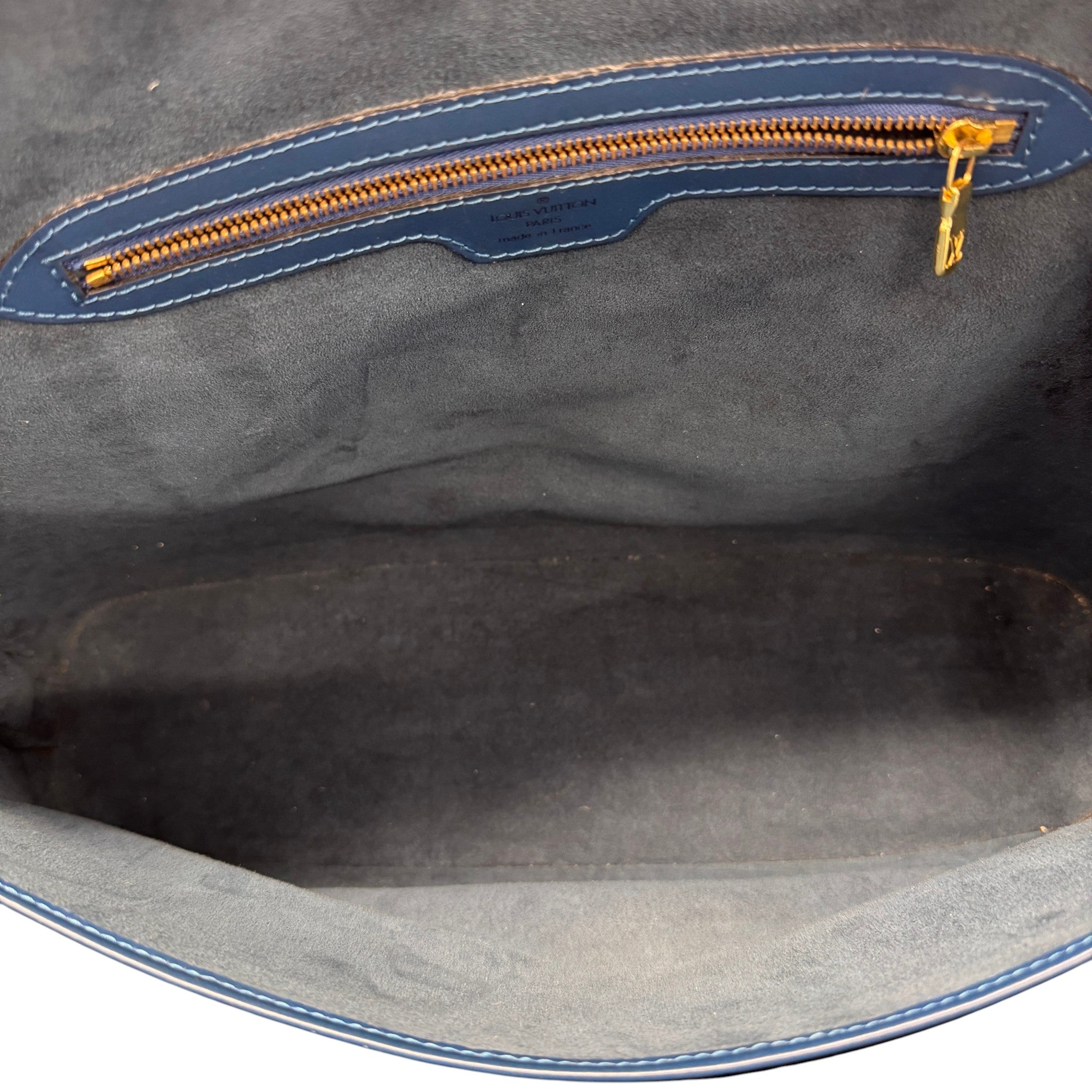 Women's Epi Leather Lussac Bag Blue