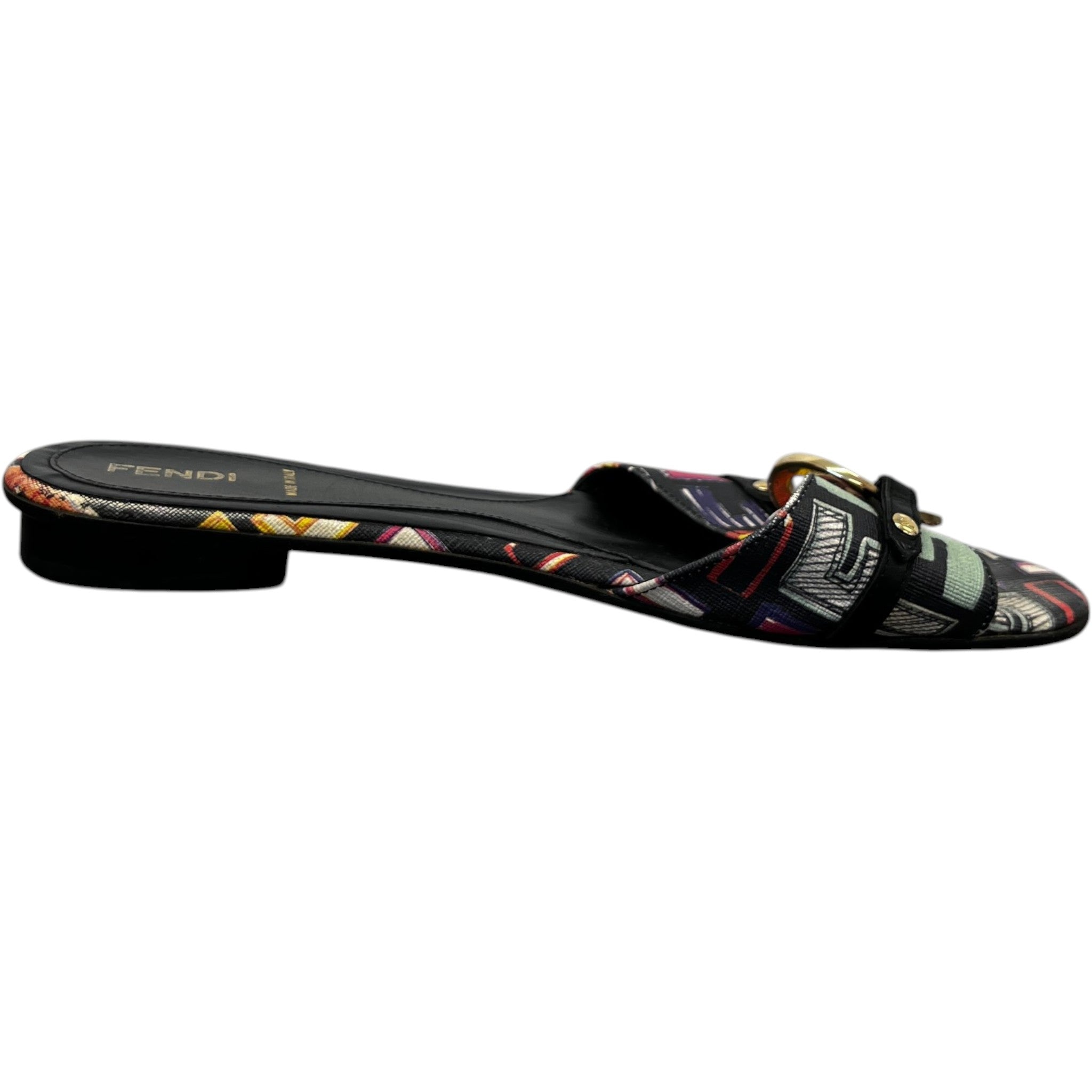 Women's Zucca Spalmati Slides Multi-Coloured Size EU 36 / UK 3
