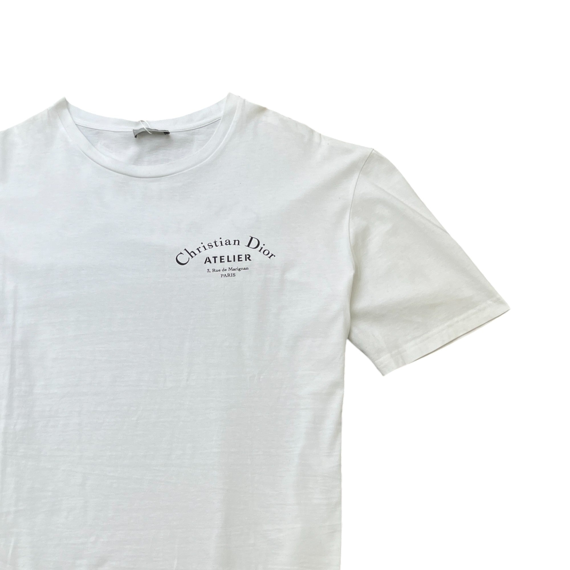 Men's Atelier Logo T-Shirt White Size L