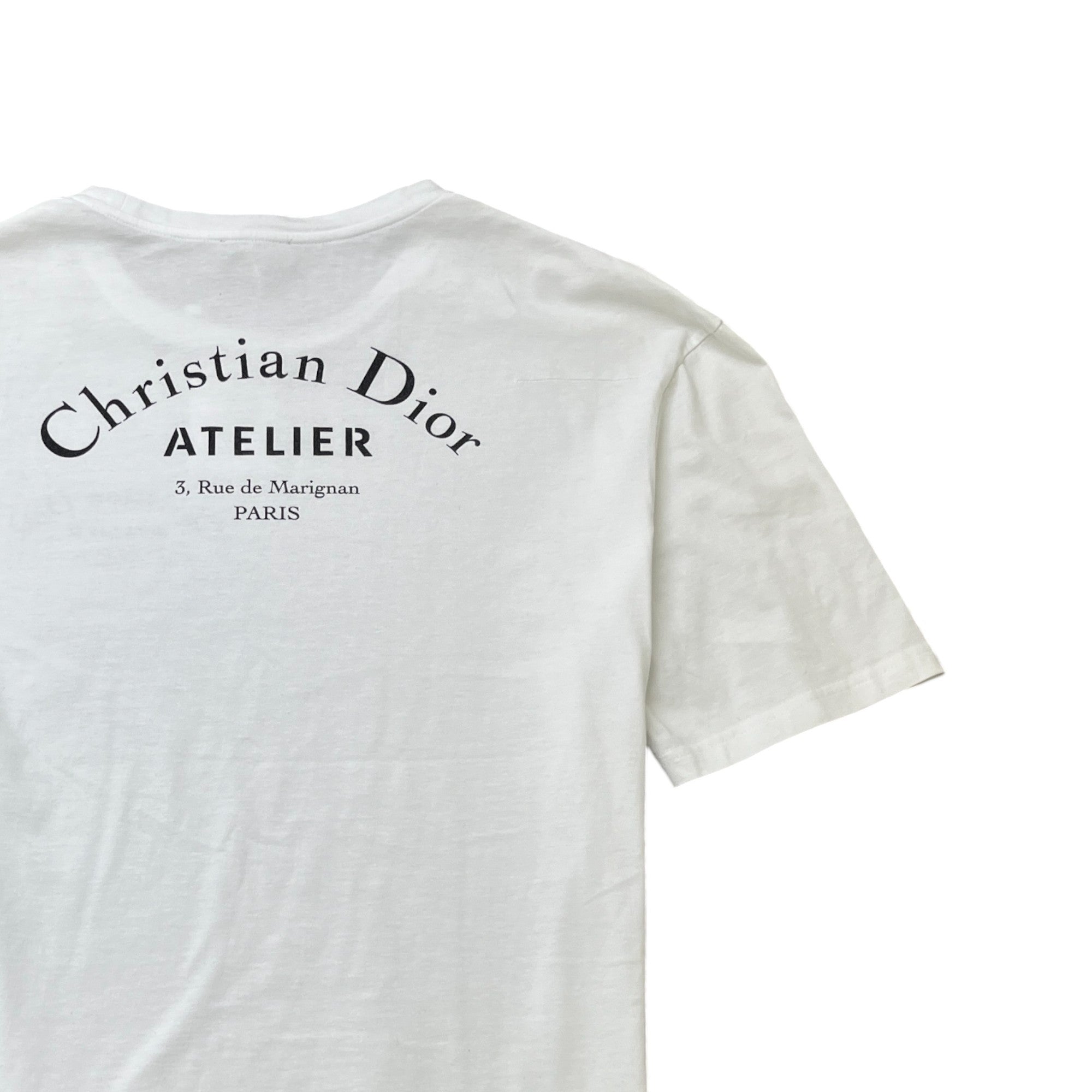 Men's Atelier Logo T-Shirt White Size L